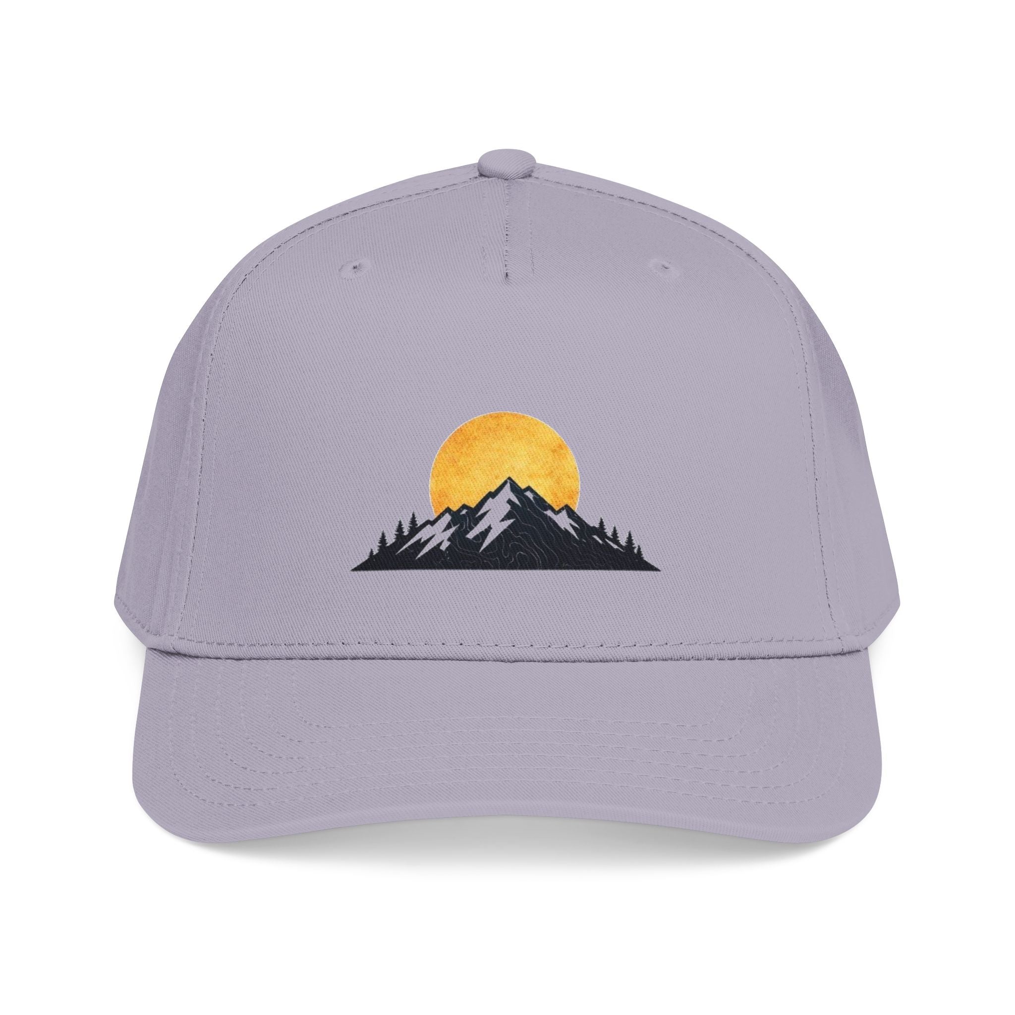 Mountain Landscape Baseball Cap | Rustic Outdoor Hiking Ball Cap