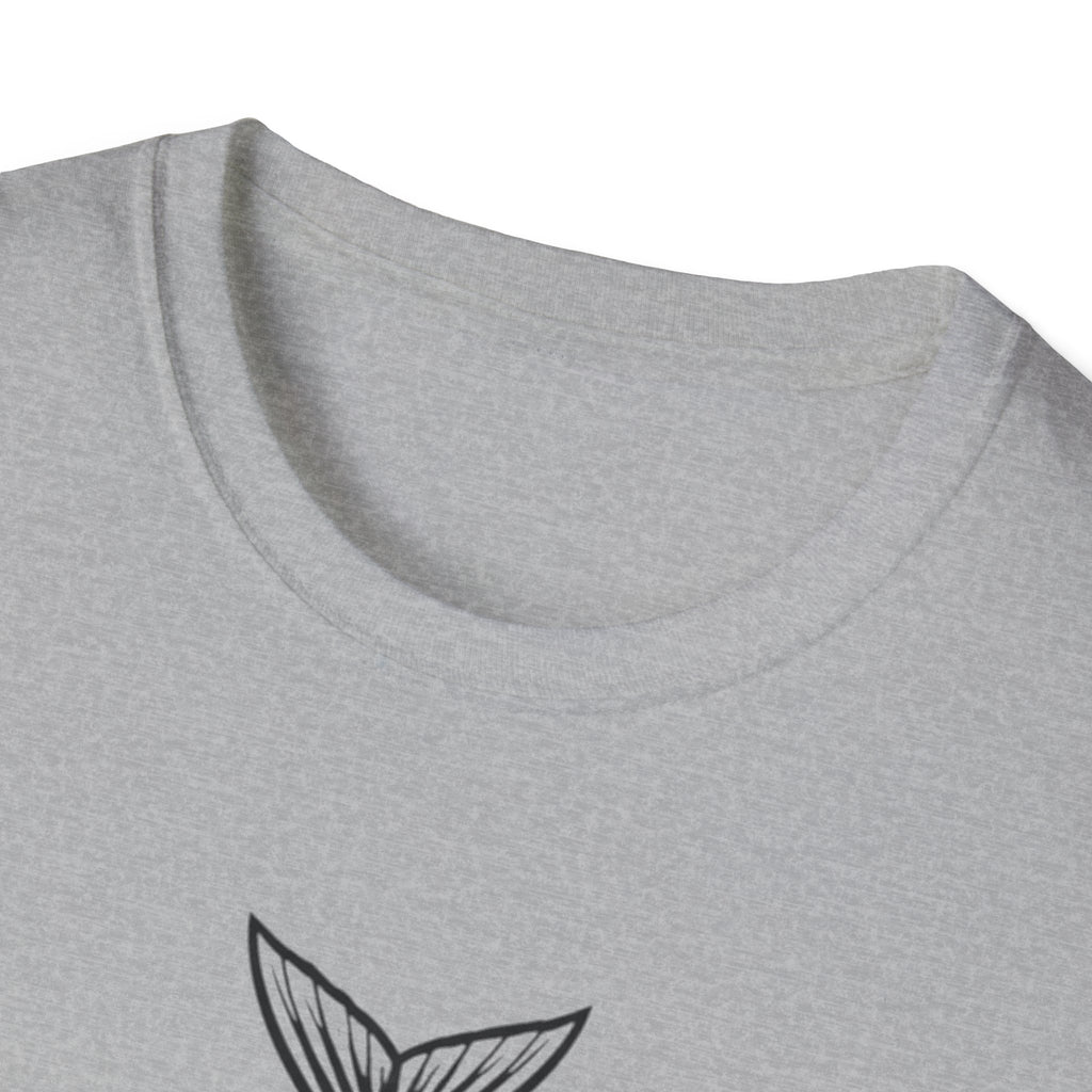 Fish Skeleton Graphic T-Shirt | Minimal Fish Tee