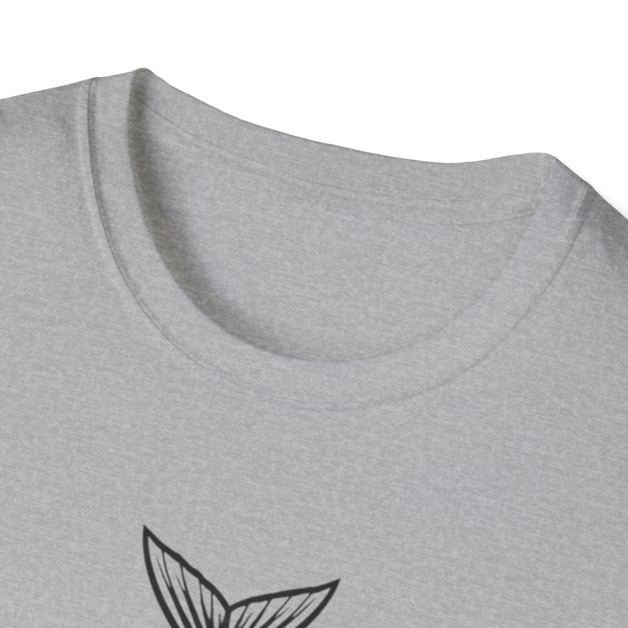 Fish Skeleton Graphic T-Shirt | Minimal Fish Tee