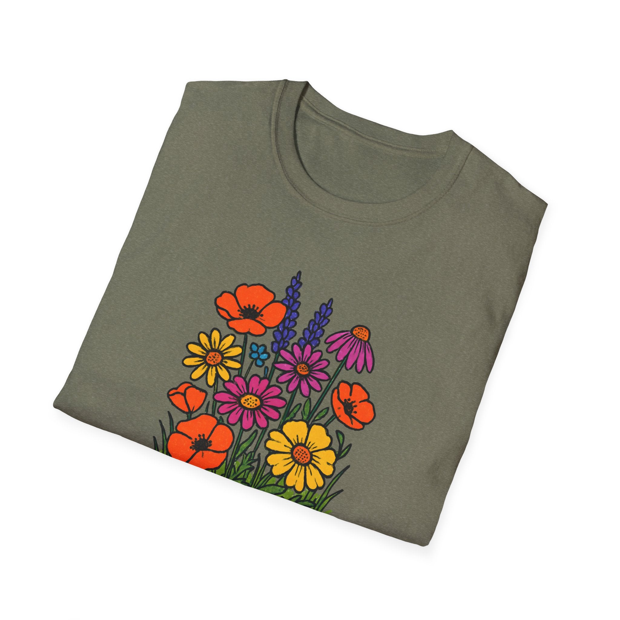 Colorful Flower Bouquet T-Shirt