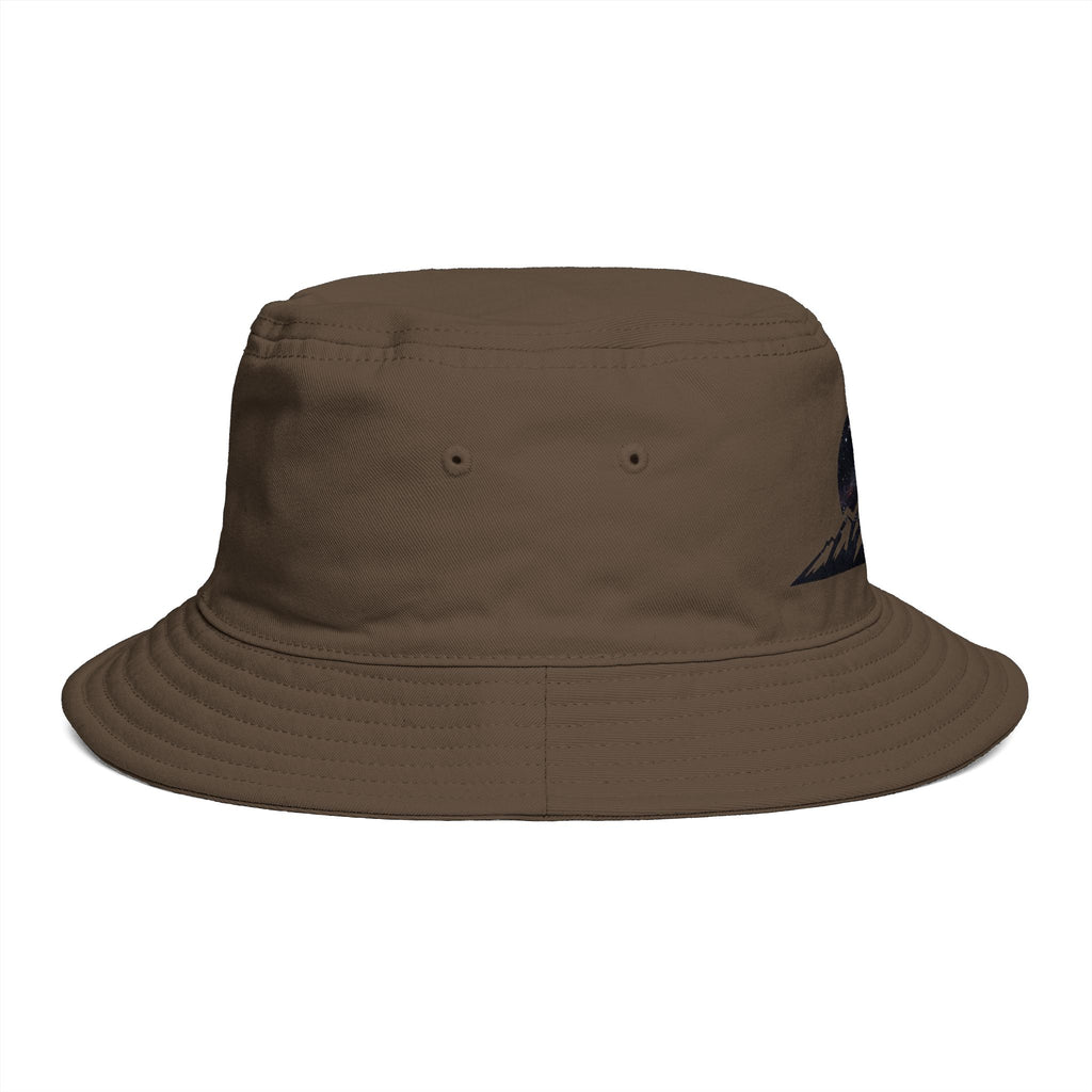 Mountain Night Sky Bucket Hat