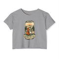 Festival Crop Top | Beyond This Life Can Art Graphic