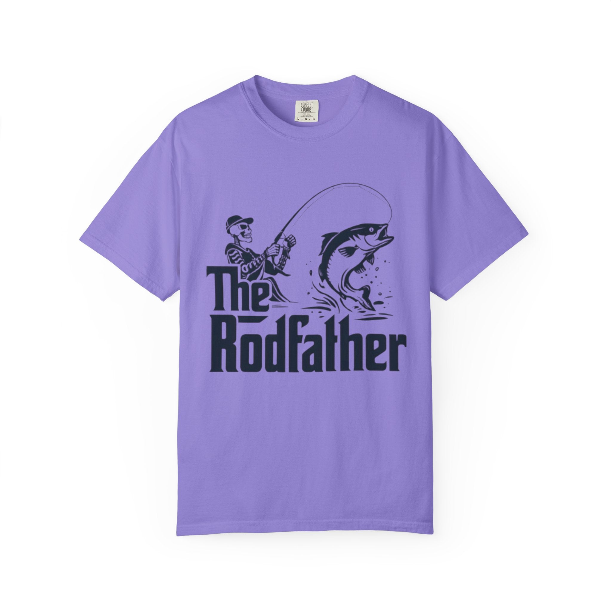 The Rodfather fishing graphic T-Shirt | fisherman, fish illustration