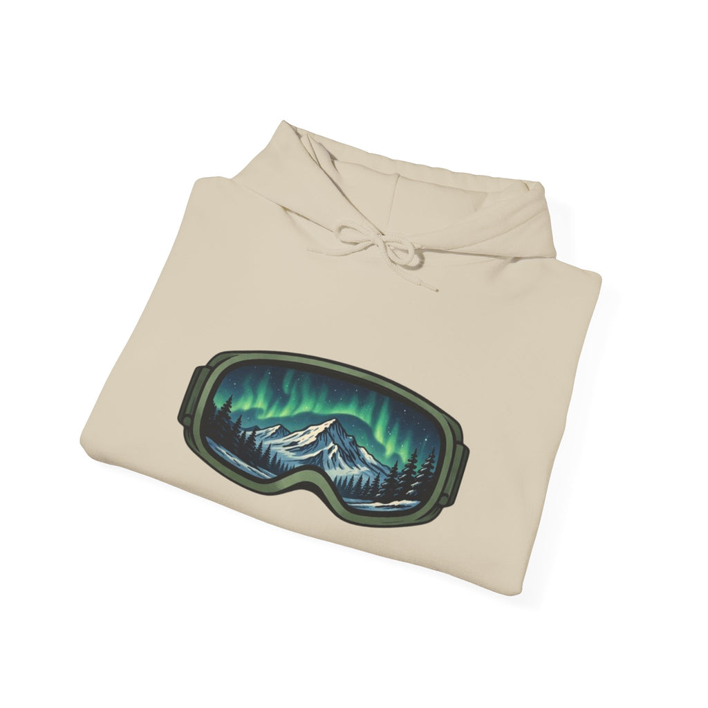 Northern Lights Ski Goggle Hoodie