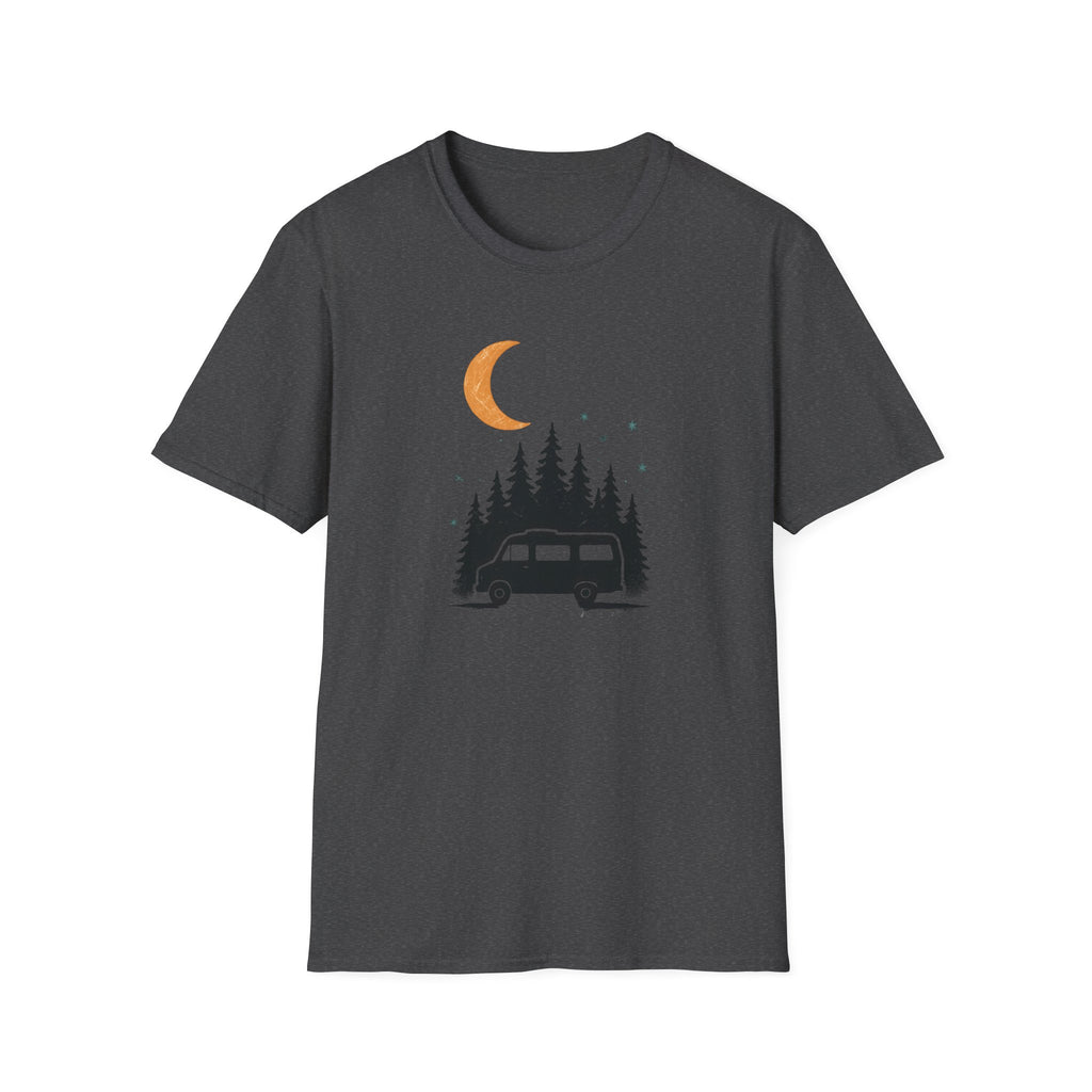 Moonlit Forest Camper T-Shirt | Moonlit Forest Camping Tee
