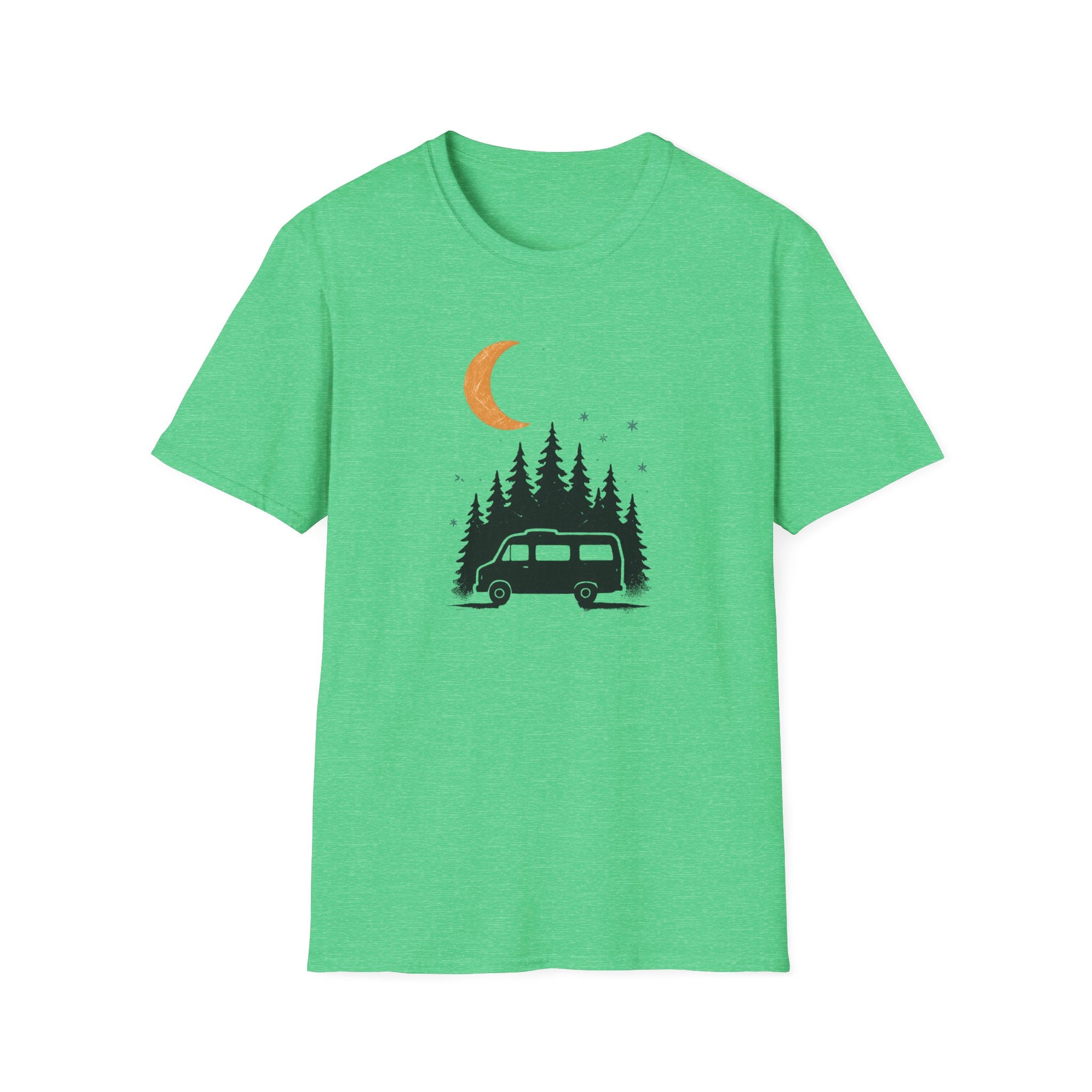 Moonlit Forest Camper T-Shirt | Moonlit Forest Camping Tee
