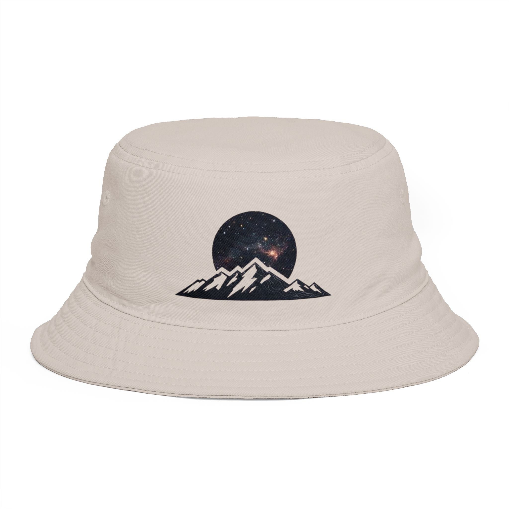 Mountain Night Sky Bucket Hat