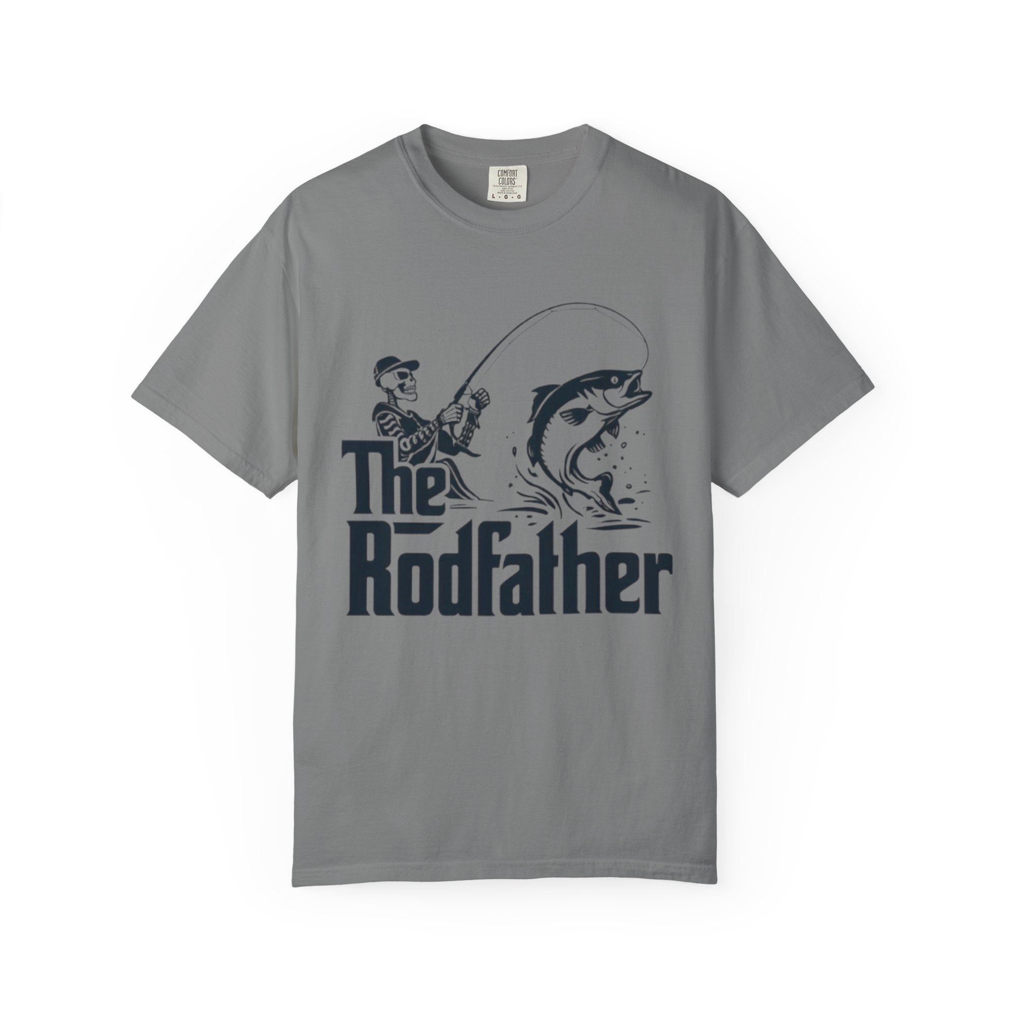 The Rodfather fishing graphic T-Shirt | fisherman, fish illustration