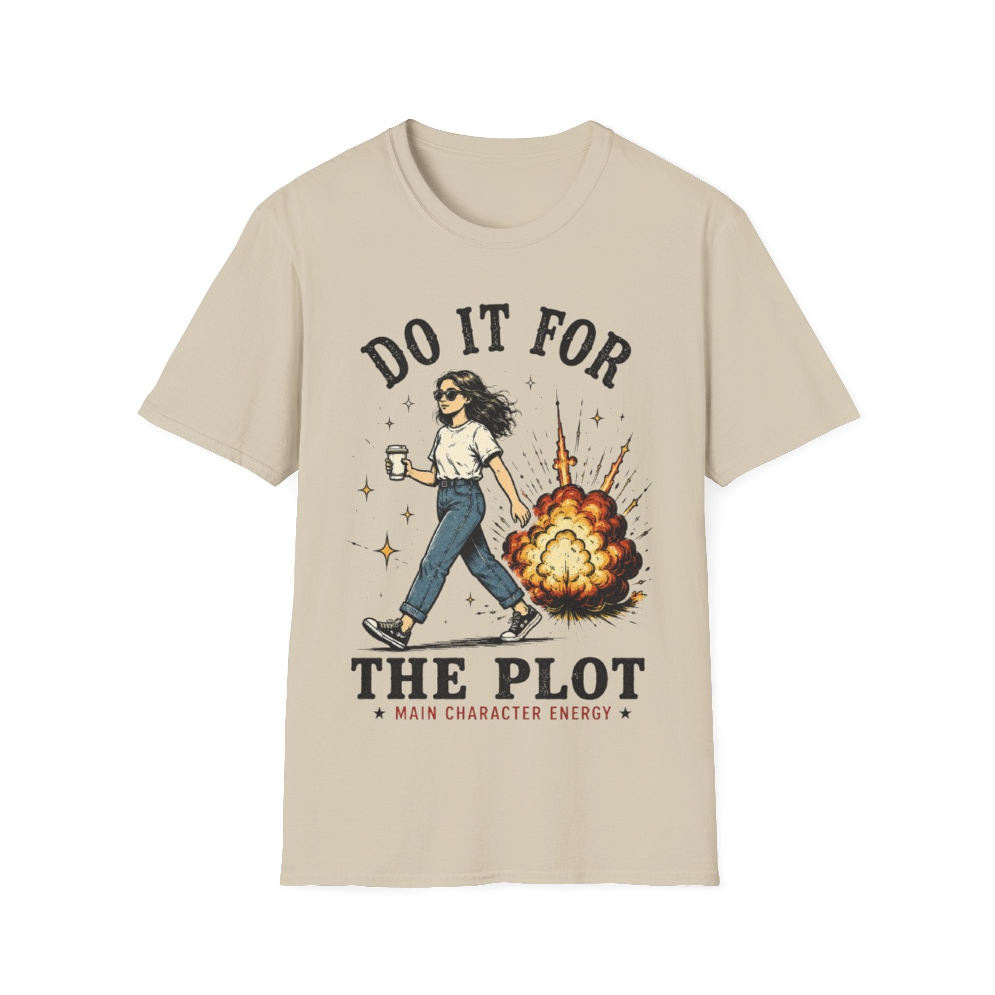 Do It For The Plot T-Shirt | Main Character Energy Graphic Tee