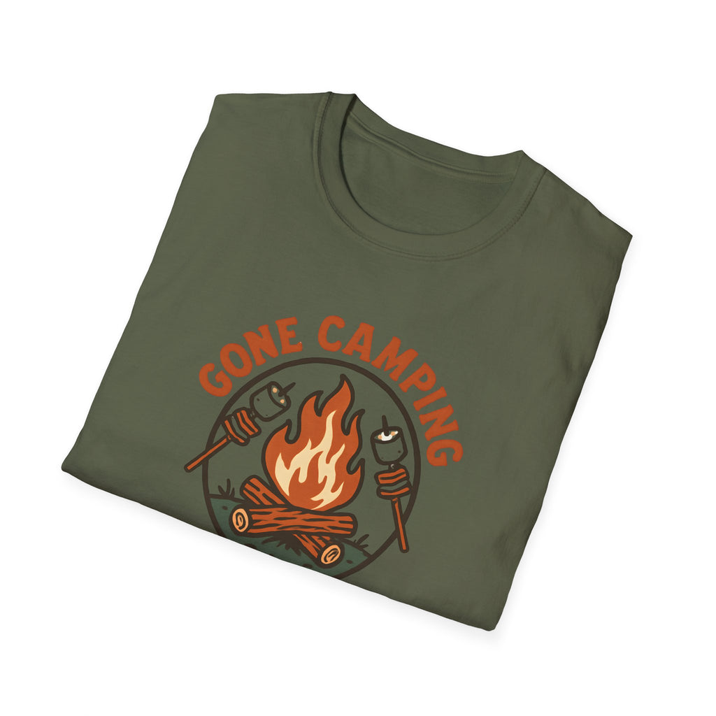 Gone Camping Campfire T-Shirt