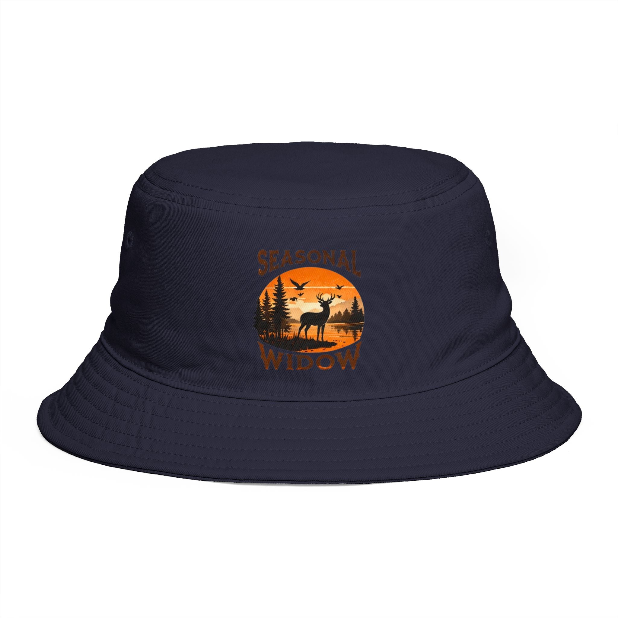 Outdoor Deer Sunset Bucket Hat | Wildlife Hunting Lover Hat