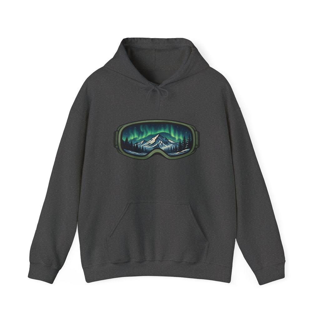 Northern Lights Ski Goggle Hoodie