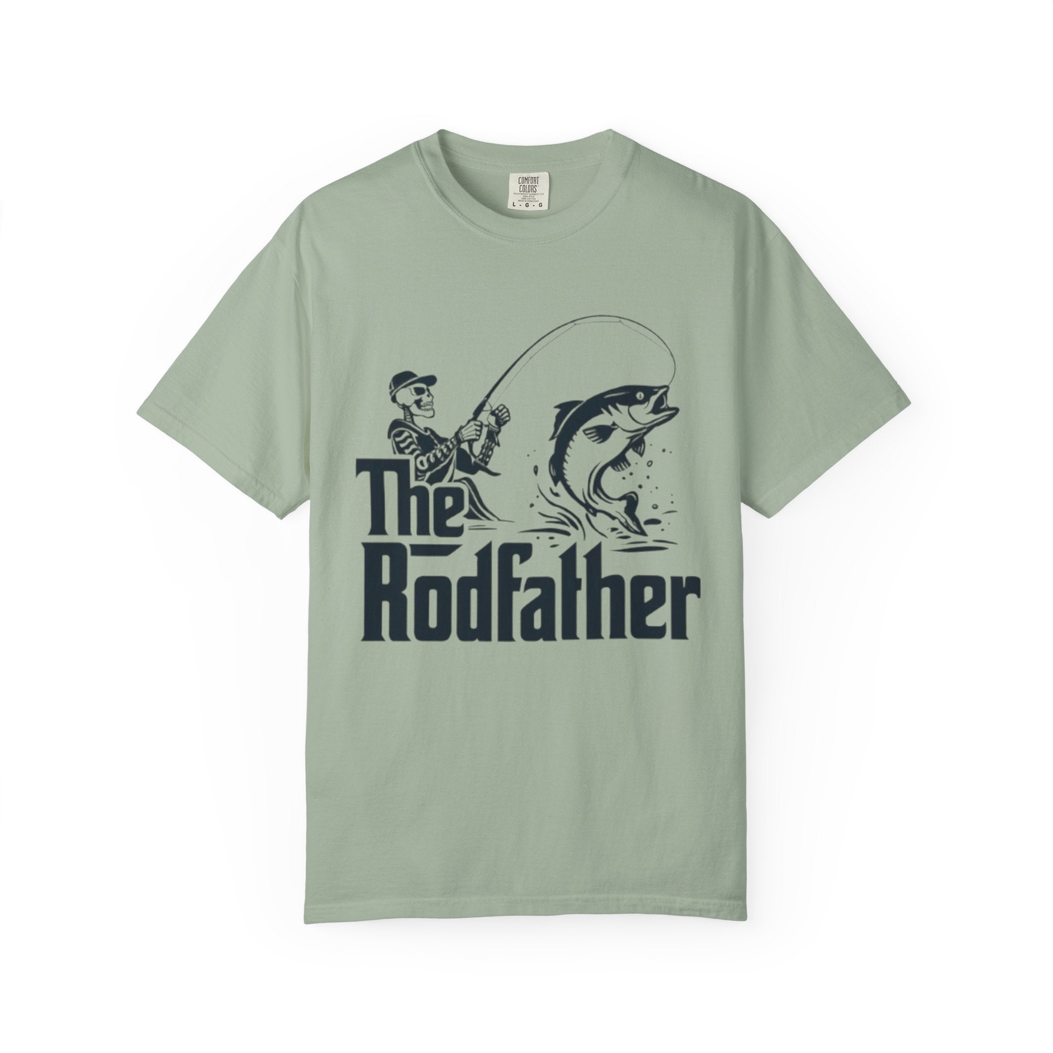 The Rodfather fishing graphic T-Shirt | fisherman, fish illustration