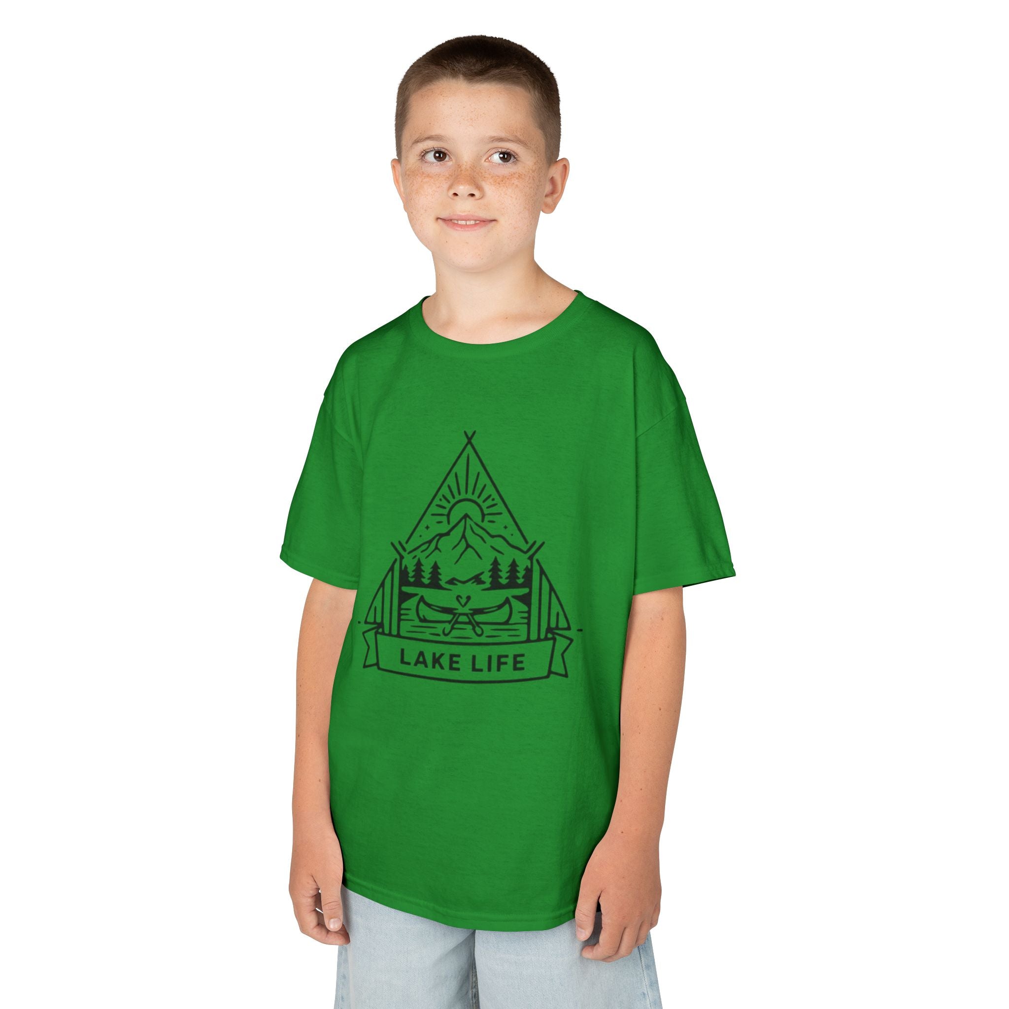 Kids Tee | Lake Life Outdoor Adventure Graphic