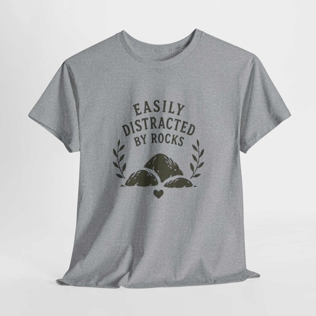 Easily Distracted By Rocks T-Shirt