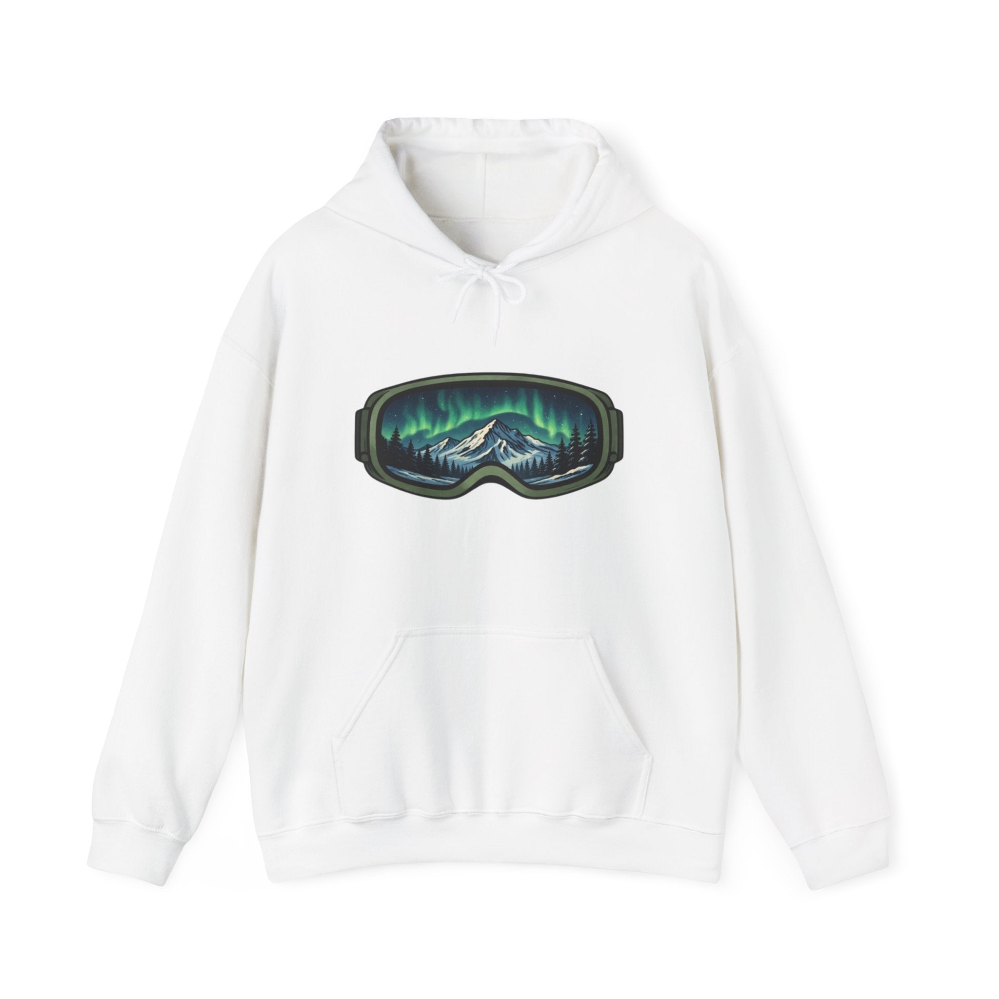 Northern Lights Ski Goggle Hoodie