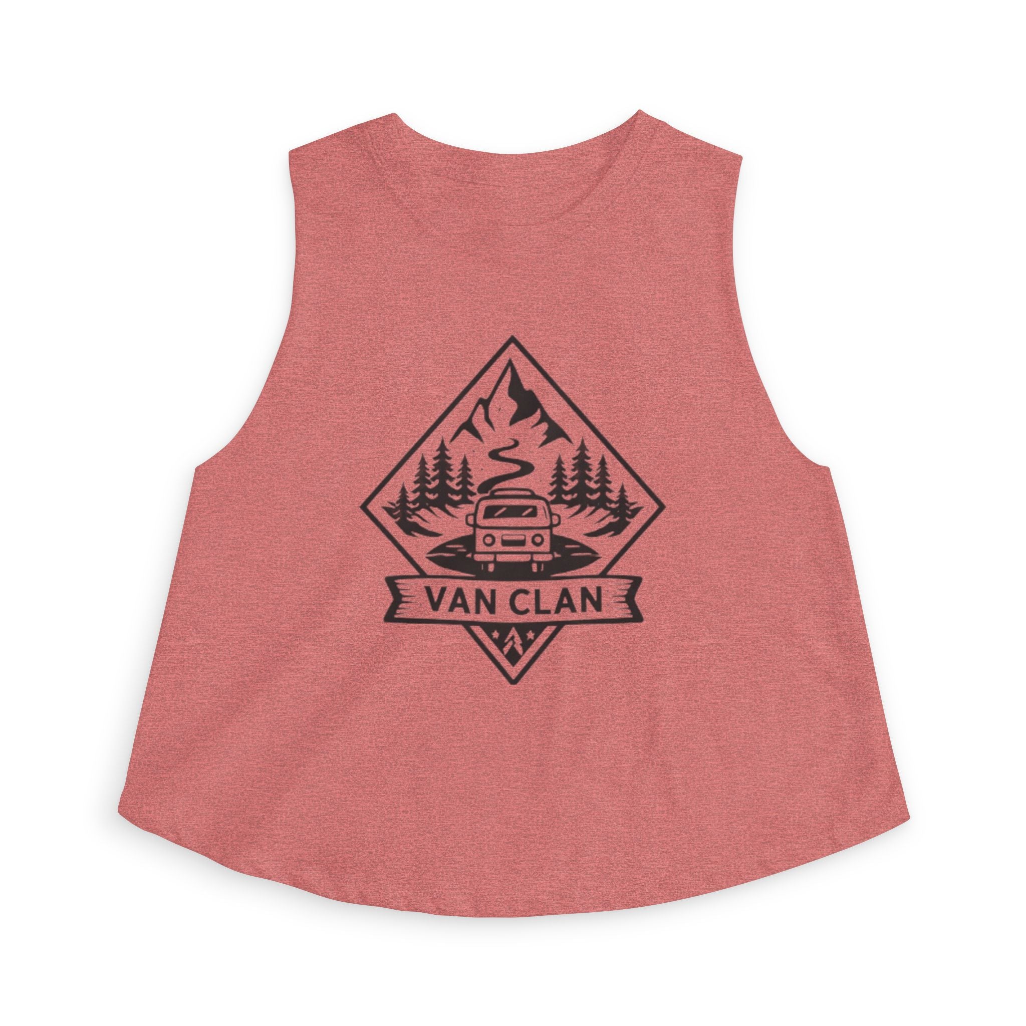Van Clan Camping Crop Top | Outdoorsy Women’s Adventure Tee