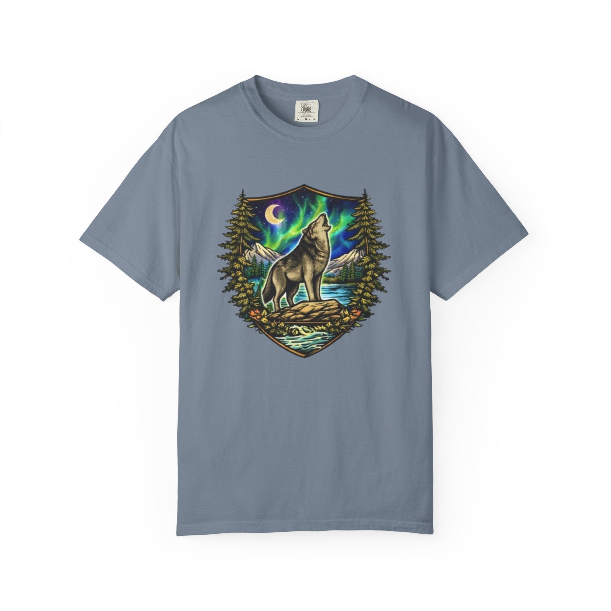 Wolf Howl T-Shirt | Northern Lights Outdoor Graphic Tee