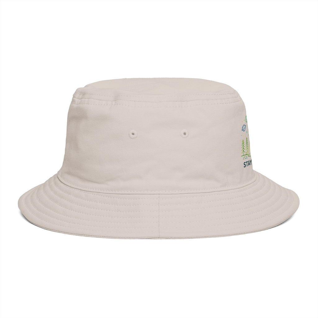 Stay Weird UFO Bigfoot Abduction Bucket Hat