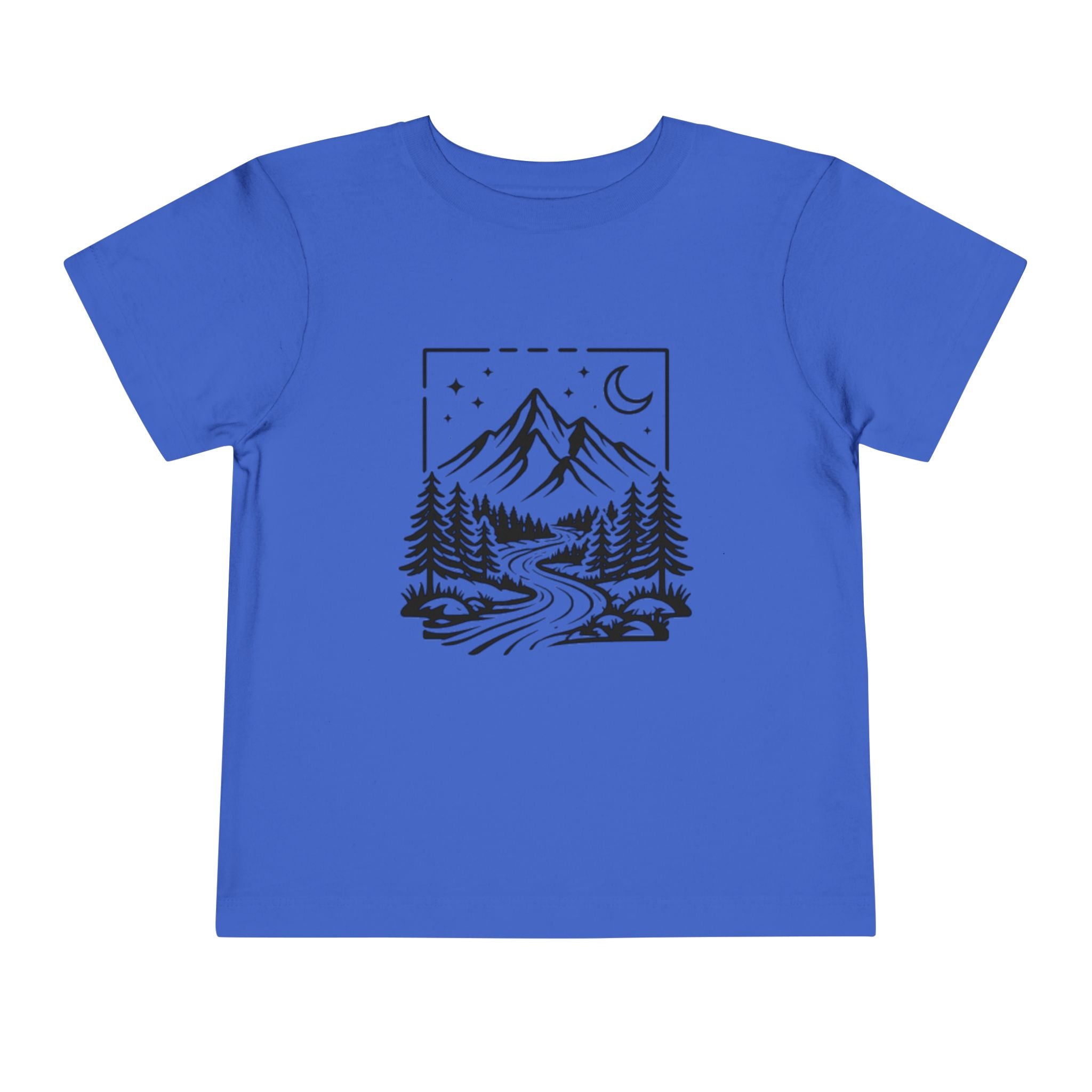Toddler Tee | Moonlit Mountain Adventure Graphic
