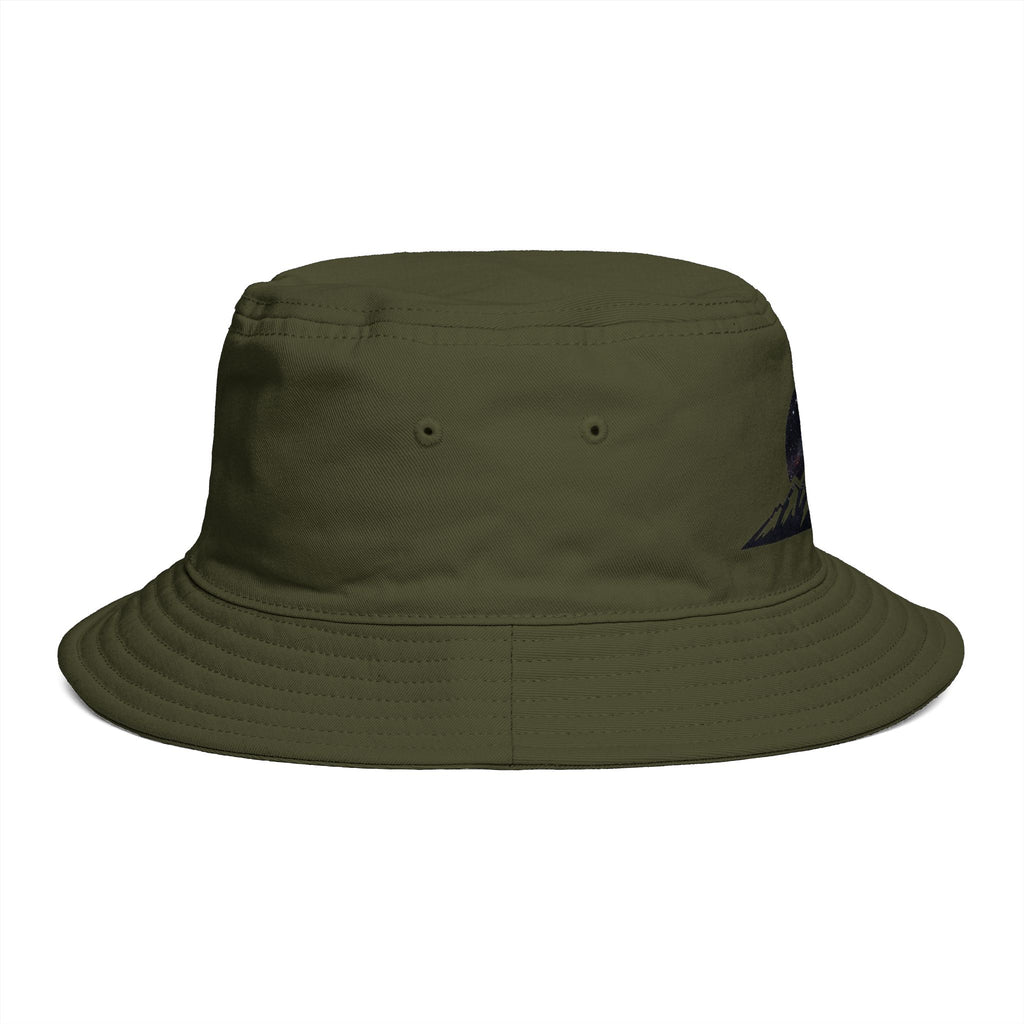 Mountain Night Sky Bucket Hat