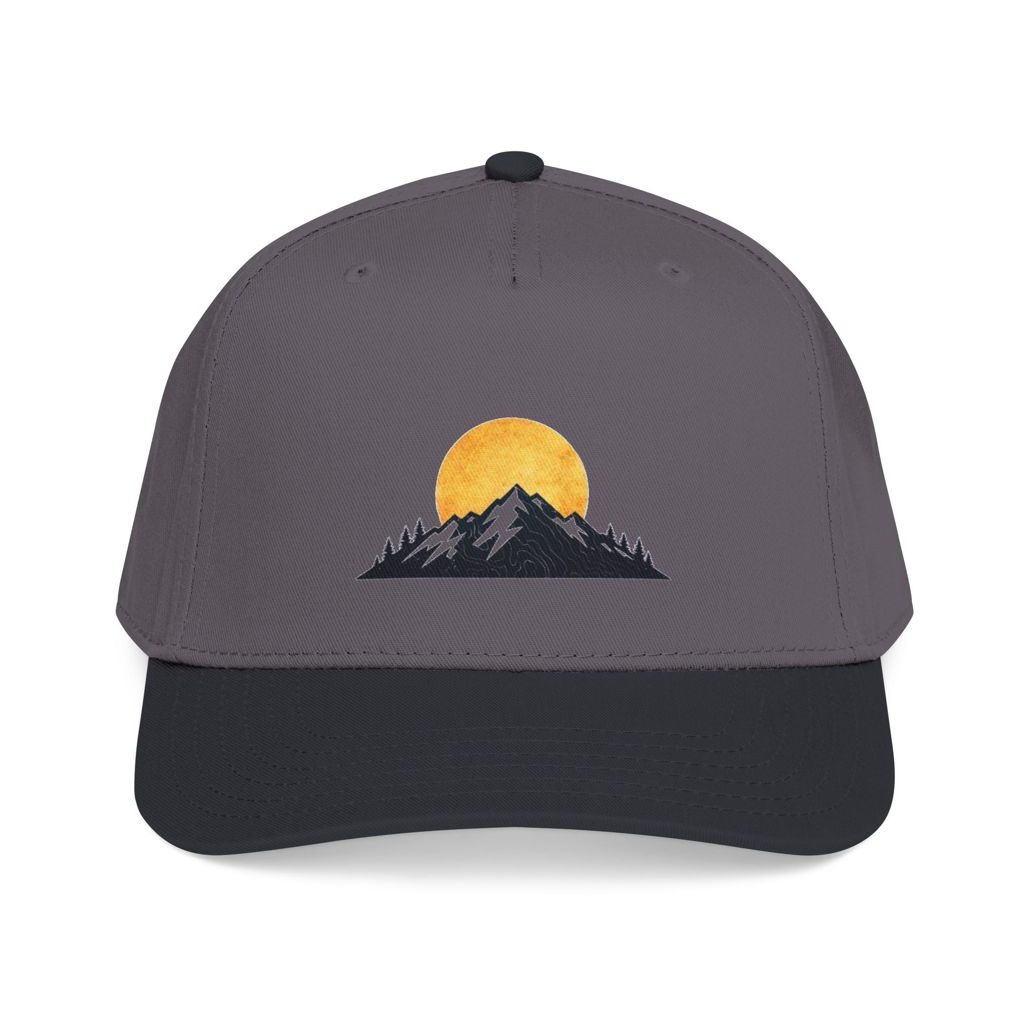 Mountain Landscape Baseball Cap | Rustic Outdoor Hiking Ball Cap