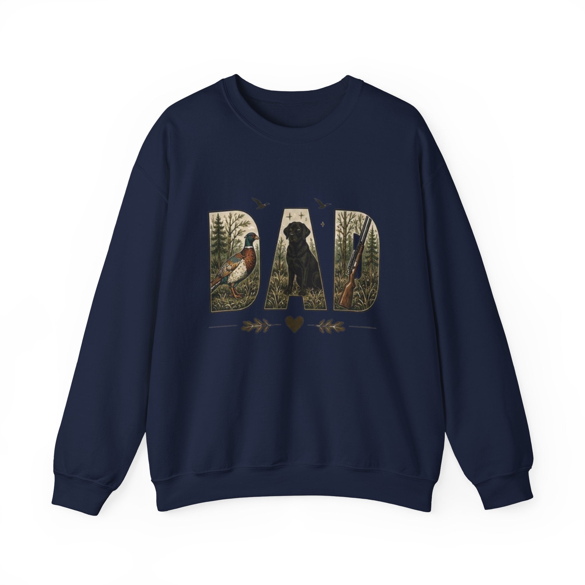 Dad Woodland Hunting Crewneck Sweatshirt | Fathers Day Gift
