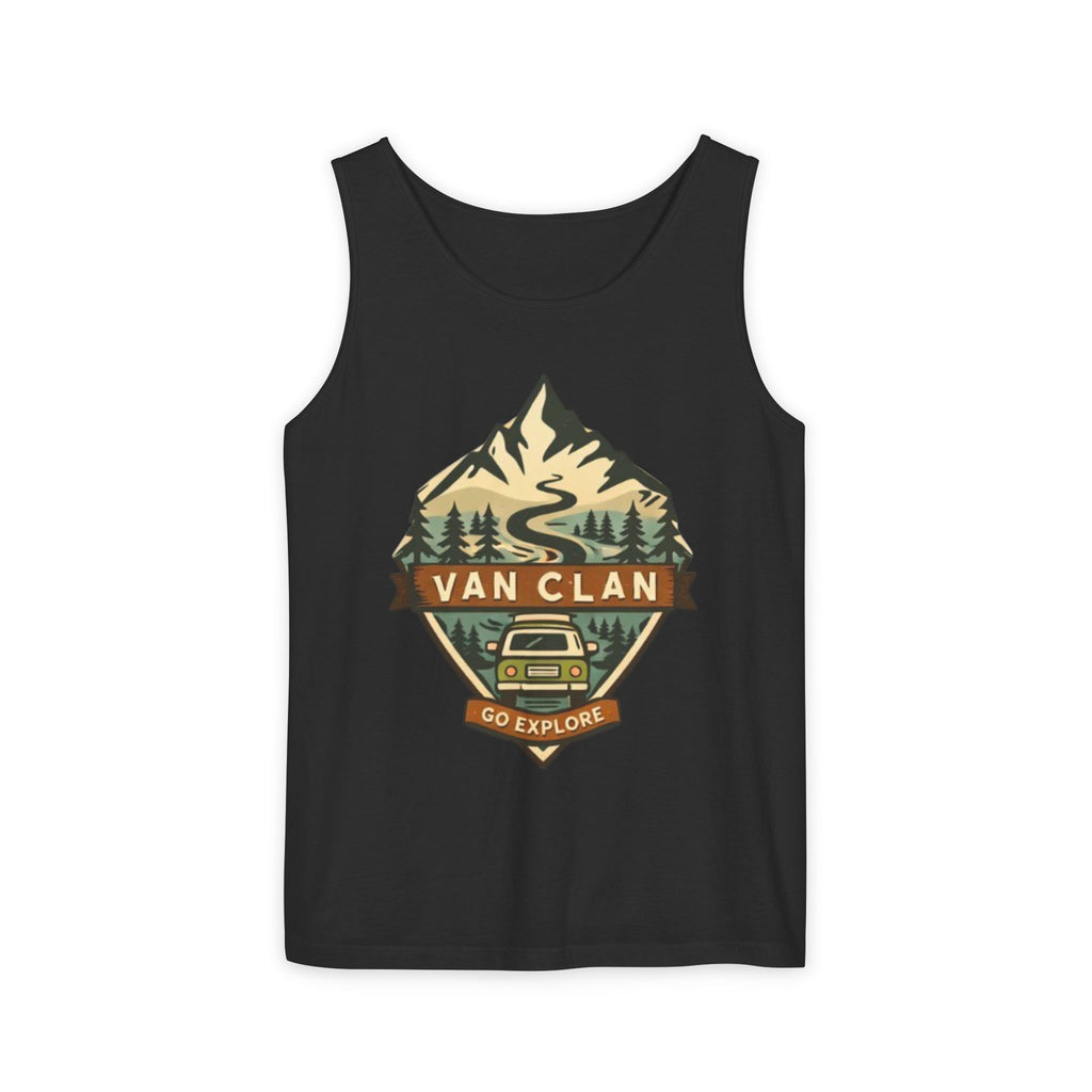 Van Clan Go Explore Tank Top | Adventure Van life Graphic Tank