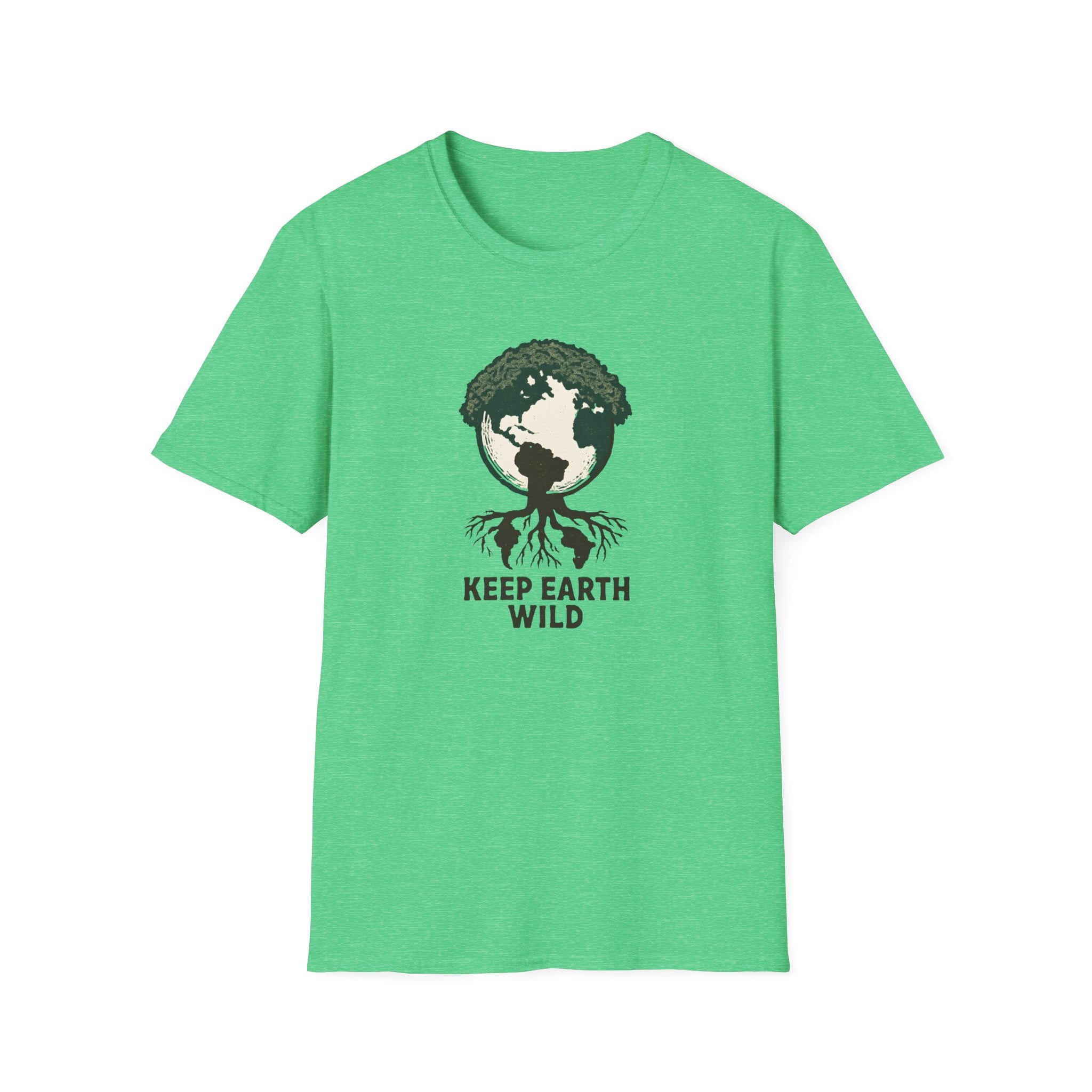 Keep Earth Wild T-Shirt | Eco Nature Conservation Tee