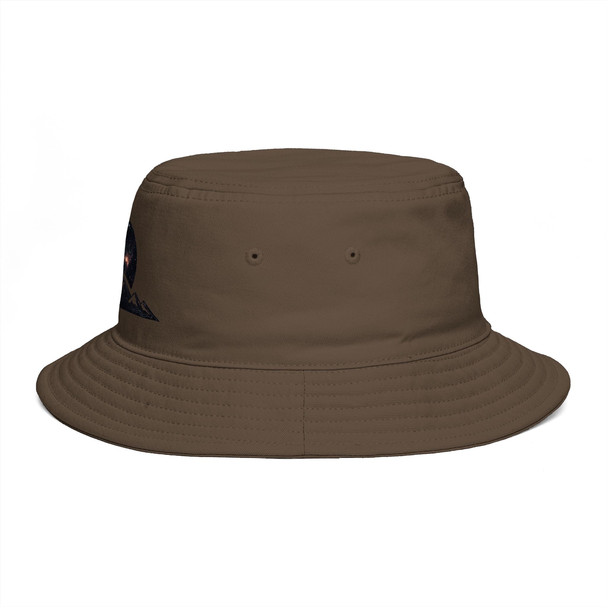 Mountain Night Sky Bucket Hat