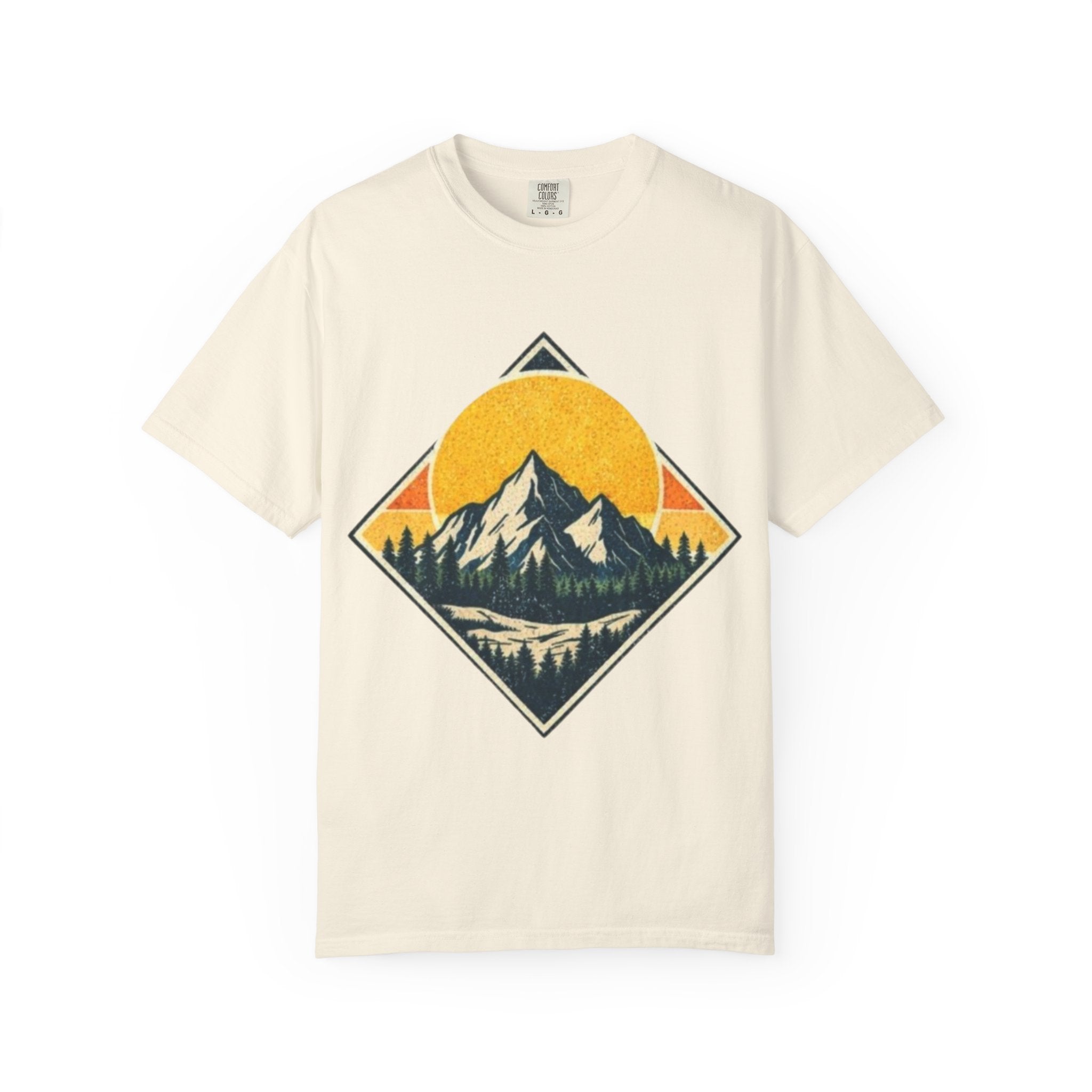 Mountain Sunset T-Shirt | Retro Outdoor Graphic Tee