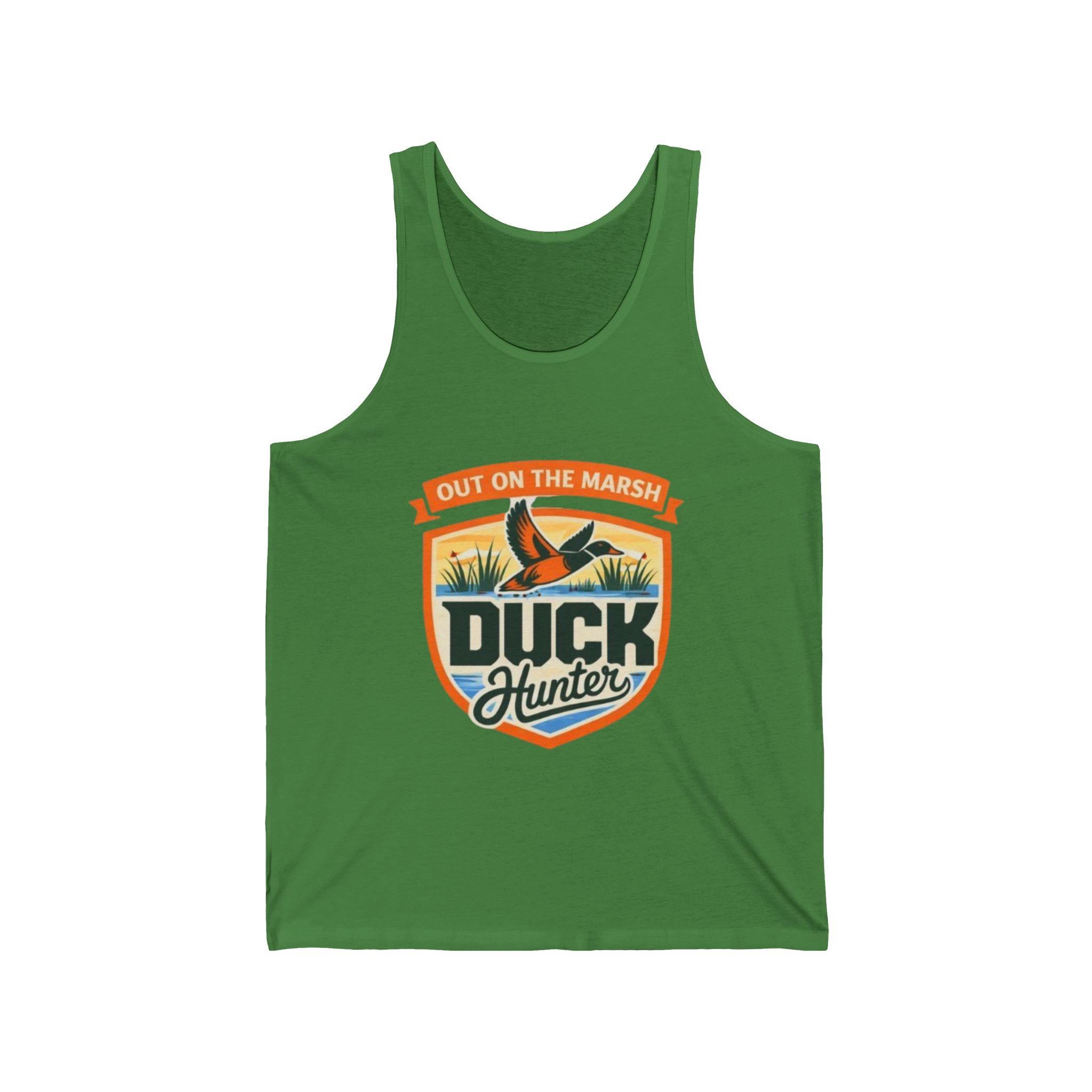 Duck Hunter Retro Tank Top | Vintage Hunting Graphic
