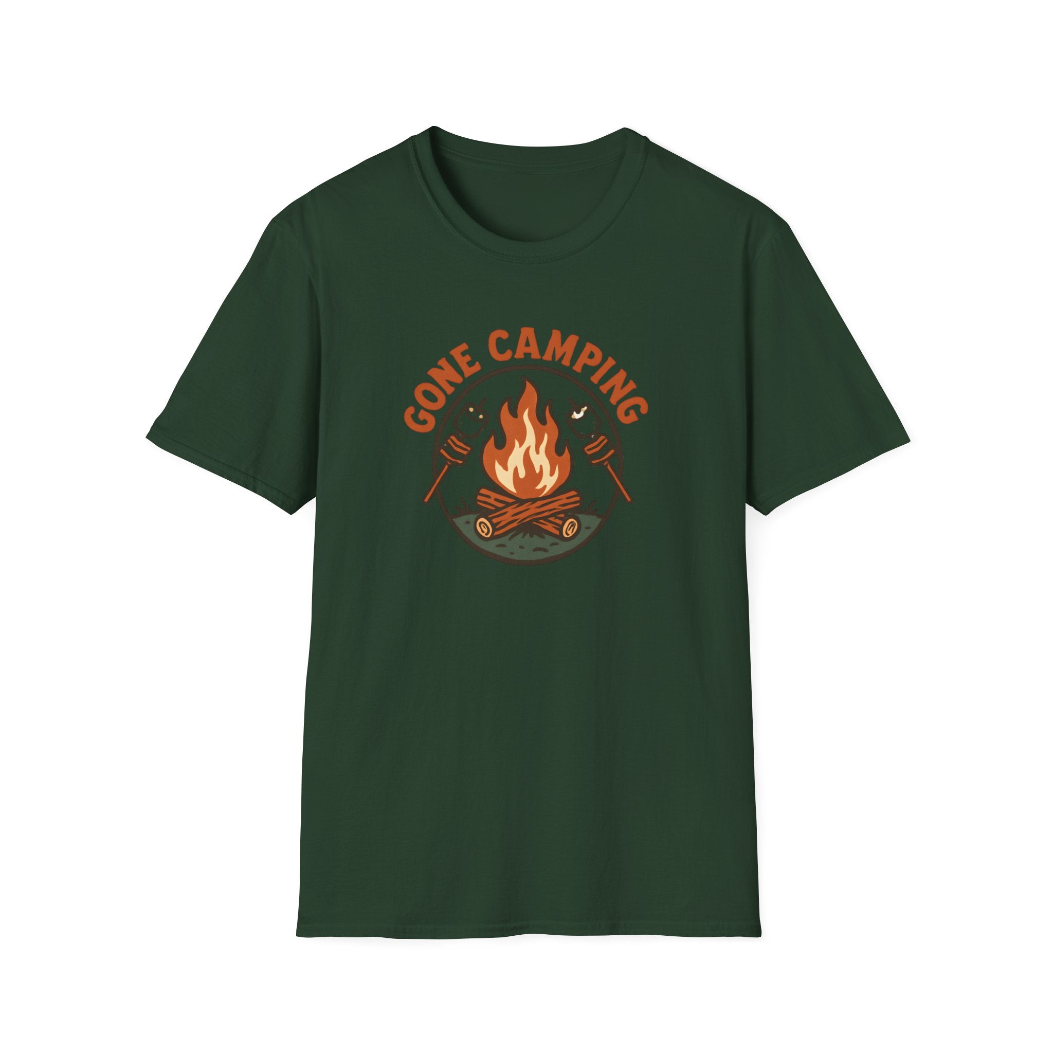Gone Camping Campfire T-Shirt