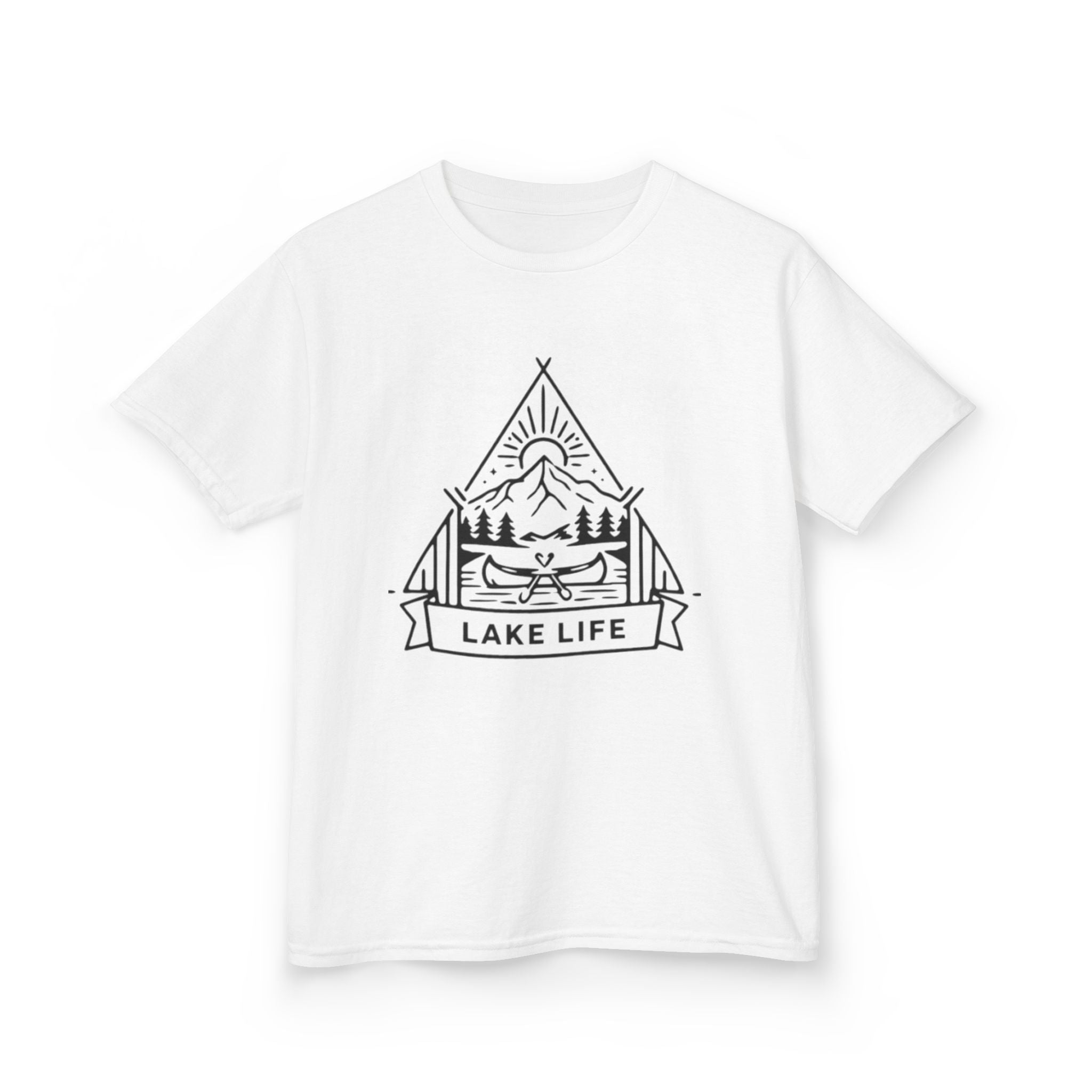 Kids Tee | Lake Life Outdoor Adventure Graphic