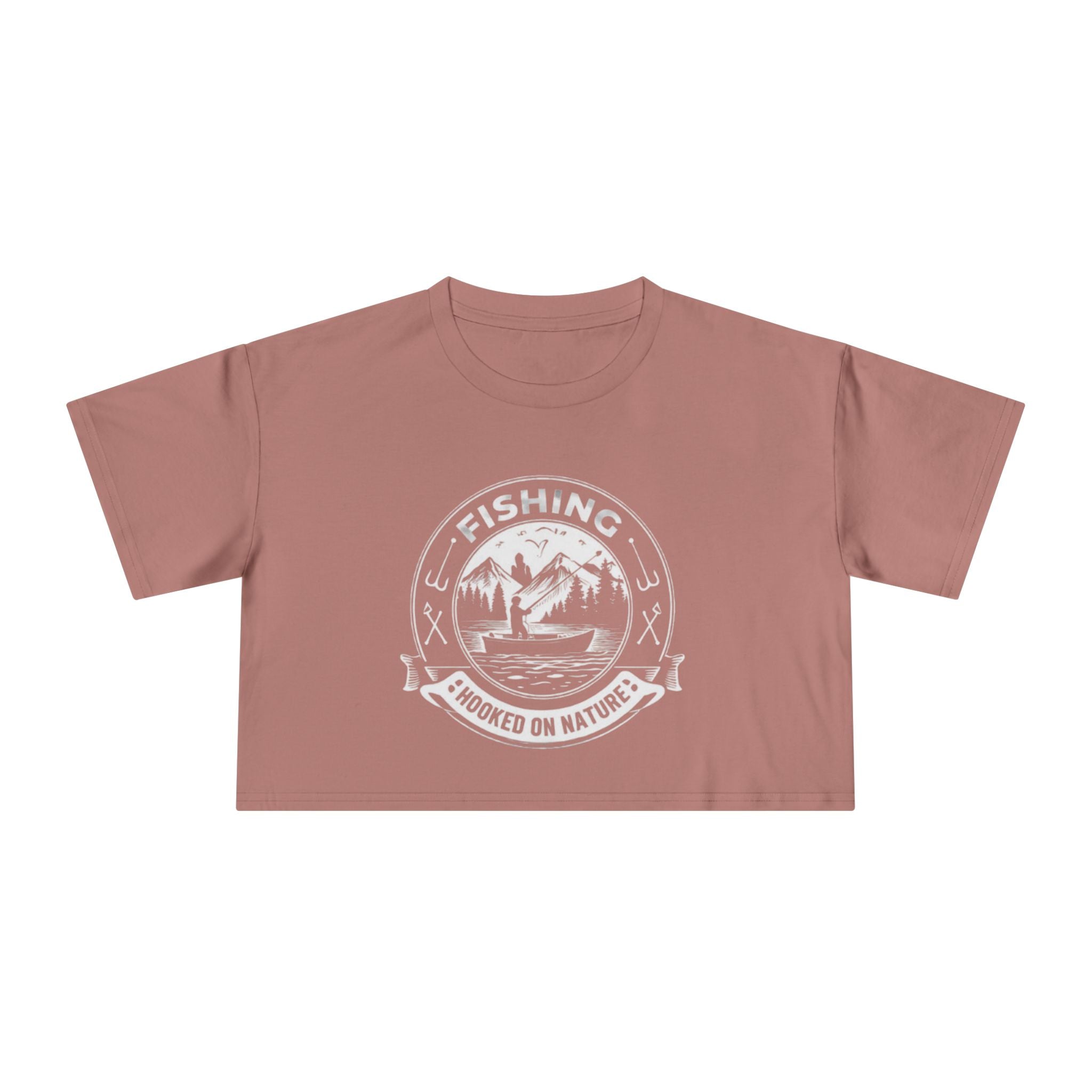 Fishing Crop Tee | Hooked on Nature Womens Outdoor Graphic Top