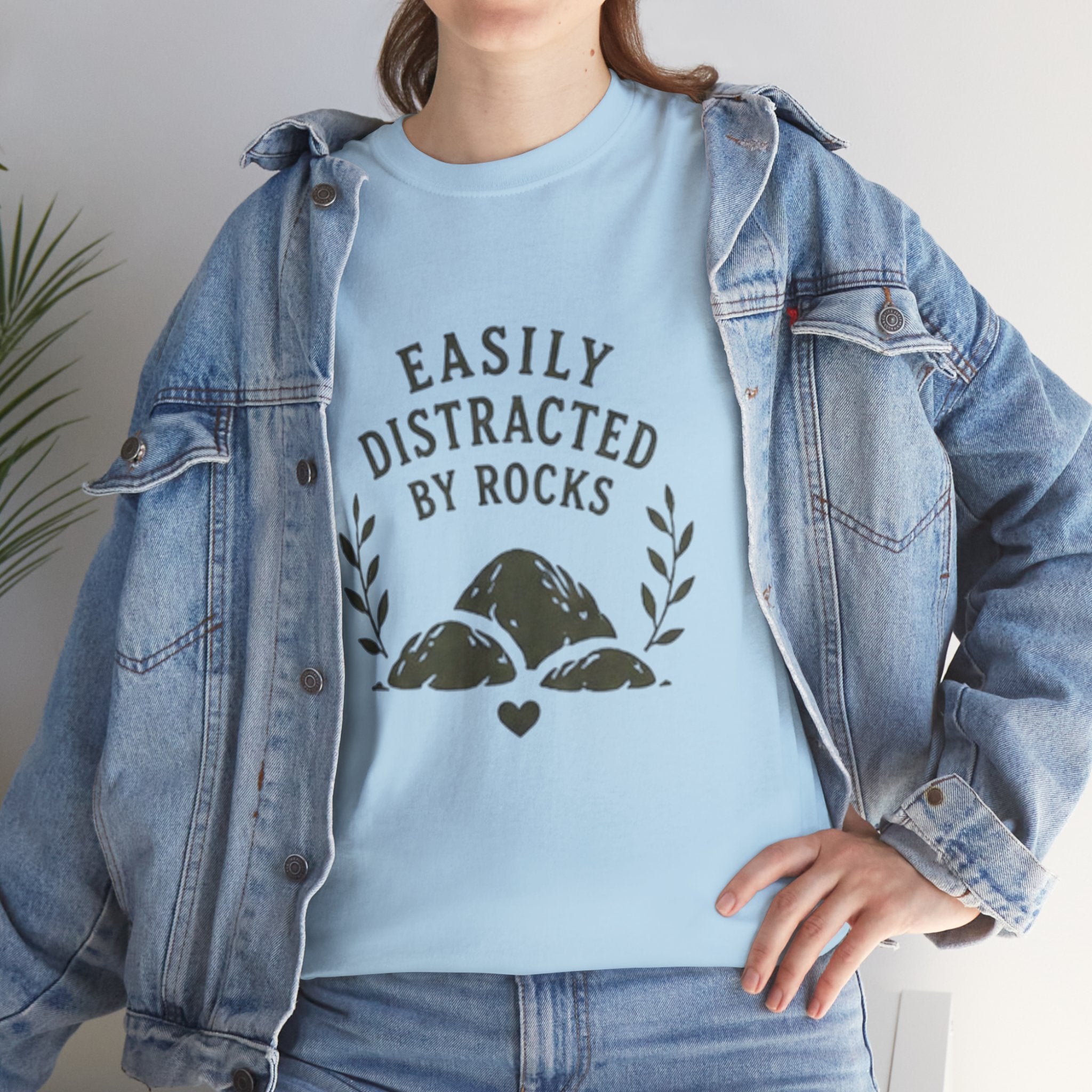Easily Distracted By Rocks T-Shirt