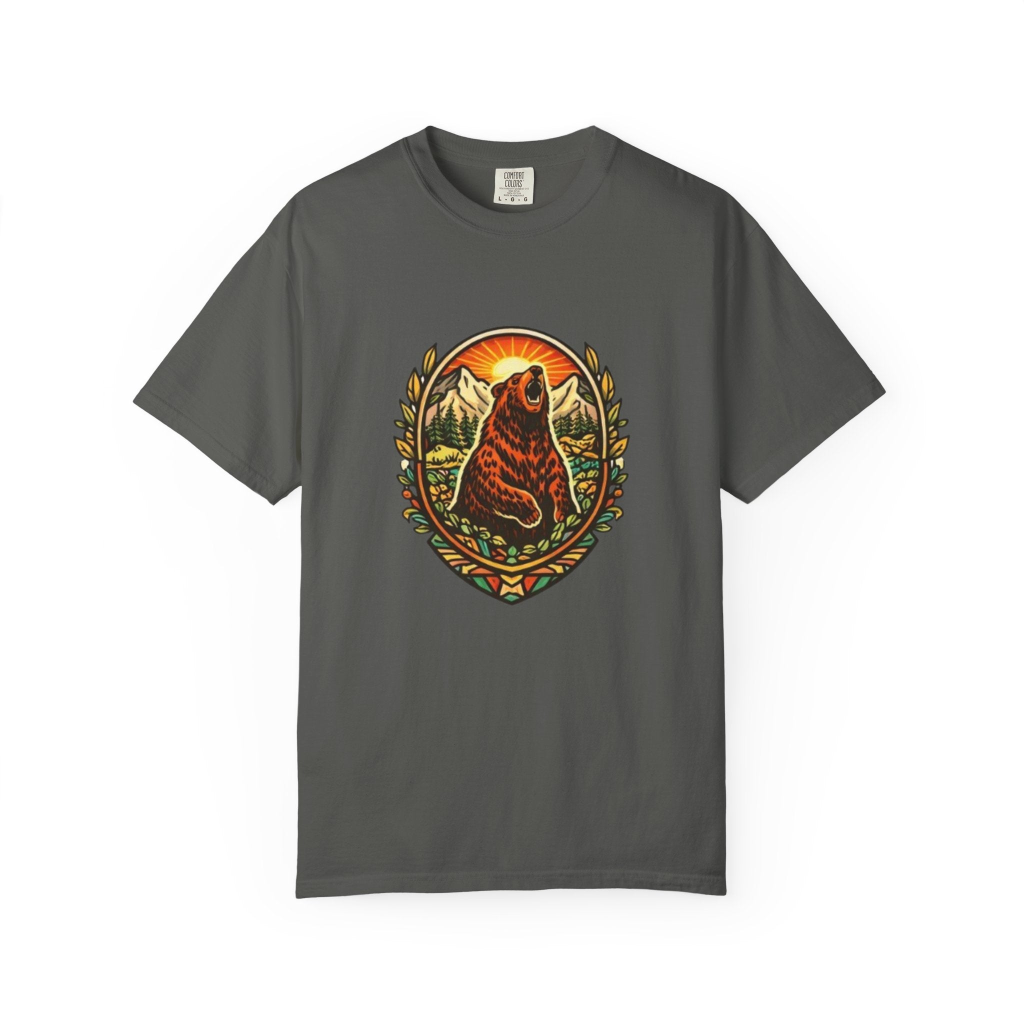 Bear Crest Graphic T-Shirt | Vintage Mountain Wilderness Tee