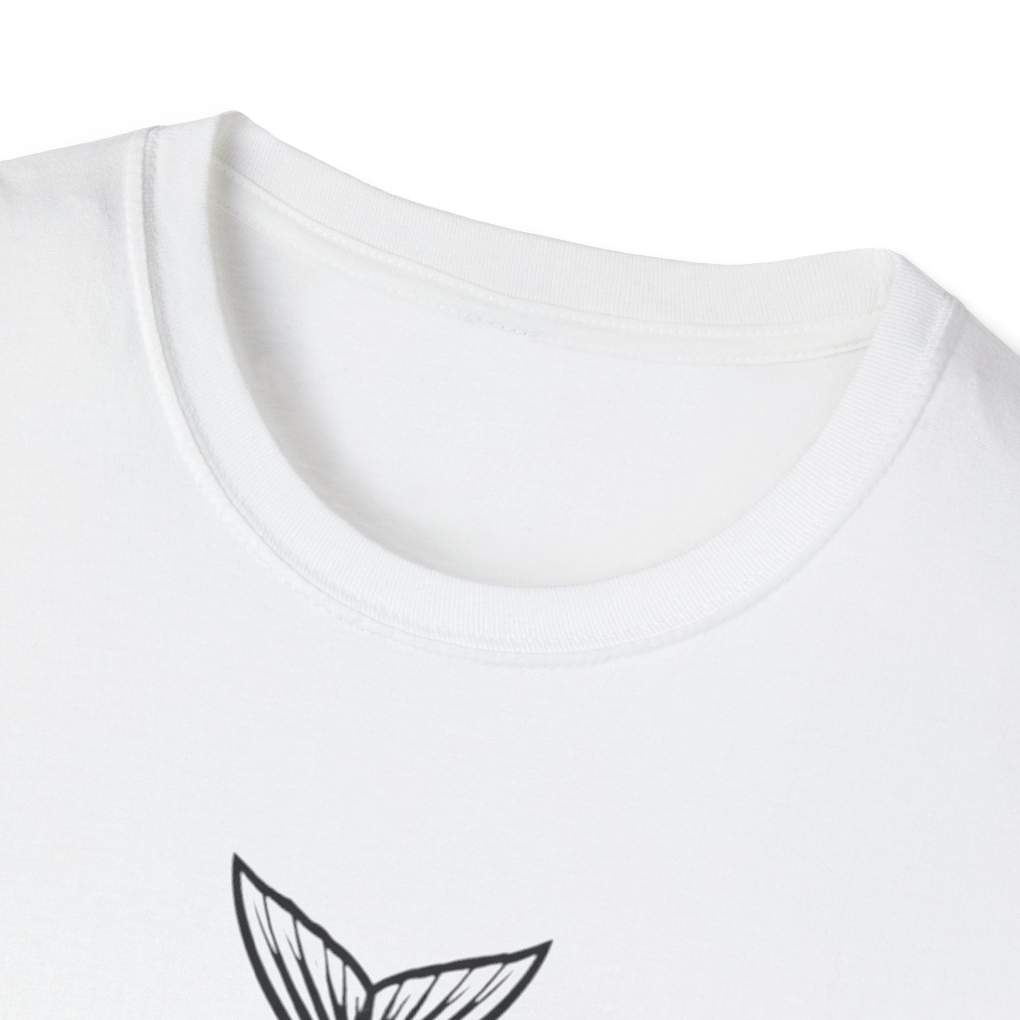 Fish Skeleton Graphic T-Shirt | Minimal Fish Tee