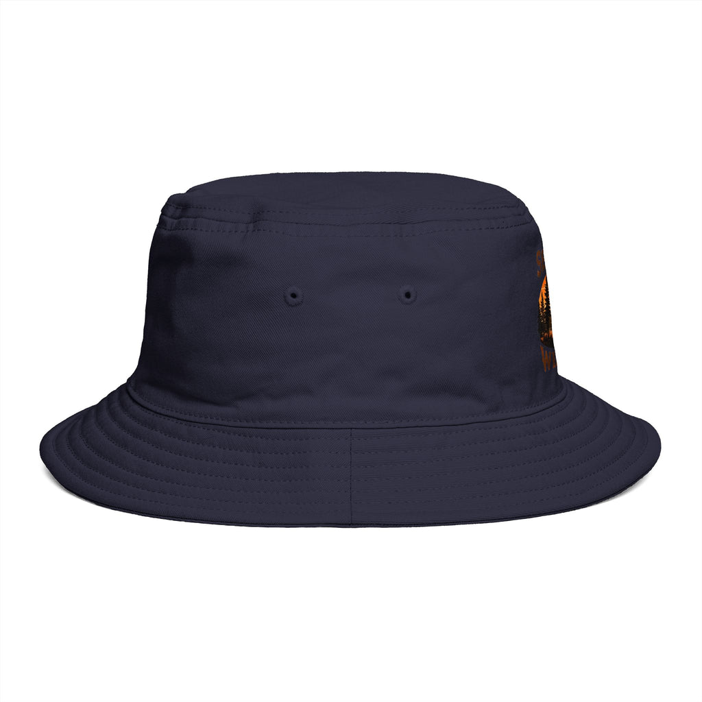Outdoor Deer Sunset Bucket Hat | Wildlife Hunting Lover Hat