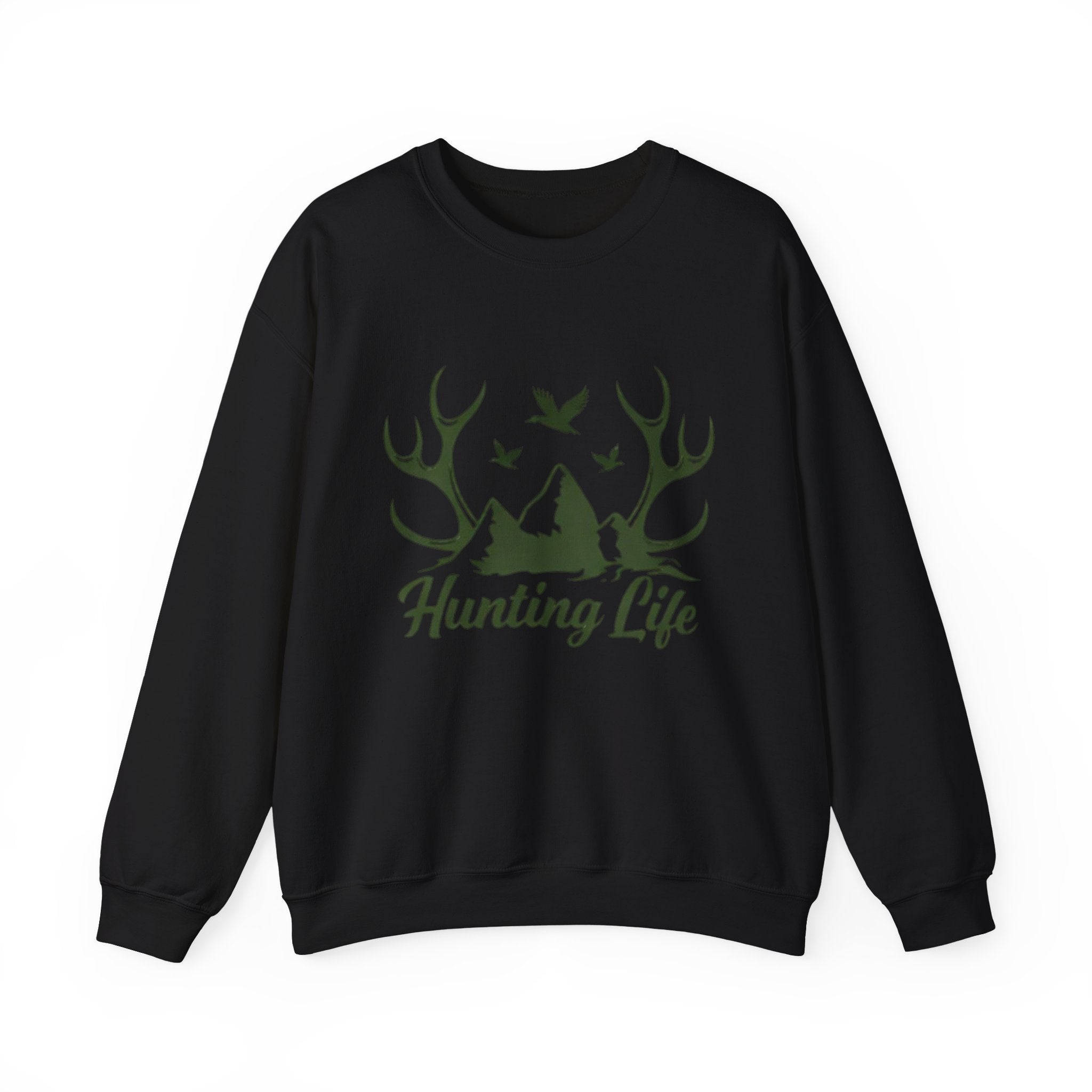 Hunting Life Sweatshirt | Outdoor Antler & Duck Hunt Crewneck