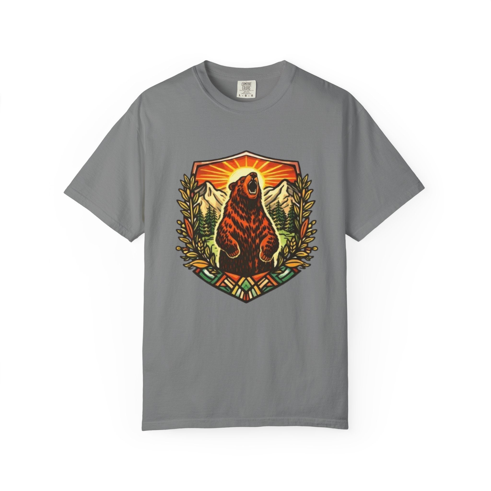 Roaring Bear Mountain T-Shirt | Vintage Outdoor Graphic Tee