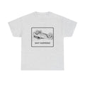 Graphic Tee | Upside-Down Car "Shit Happens!" Vintage Sketch T-Shirt