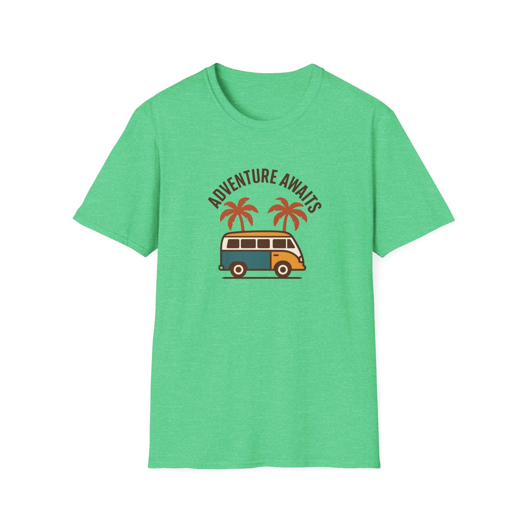 Adventure Awaits Van T-Shirt | Travel Camper Graphic Tee
