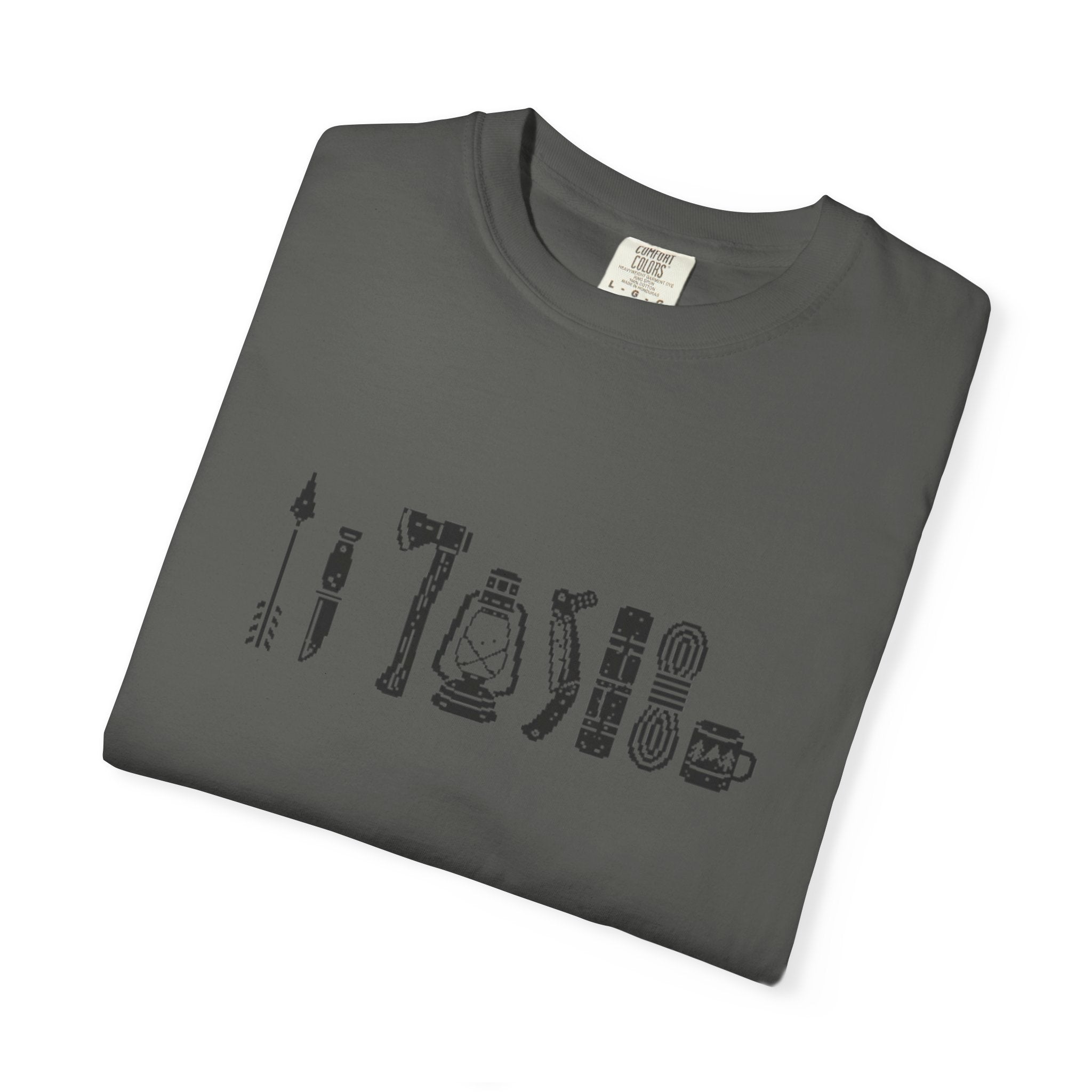 Outdoorsman Camp Tools T-Shirt | Gift for Dad