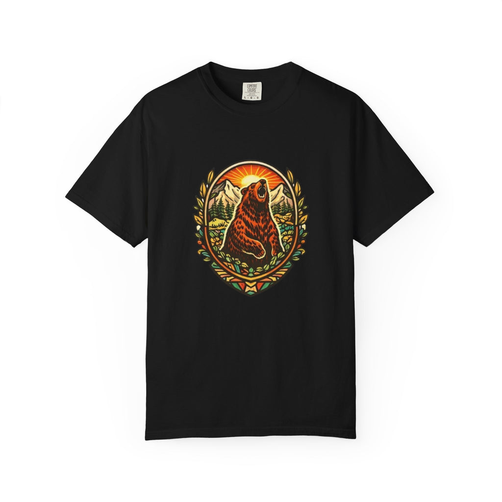 Bear Crest Graphic T-Shirt | Vintage Mountain Wilderness Tee