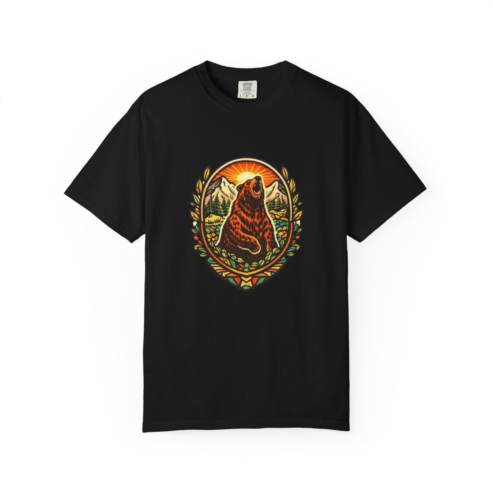 Bear Crest Graphic T-Shirt | Vintage Mountain Wilderness Tee