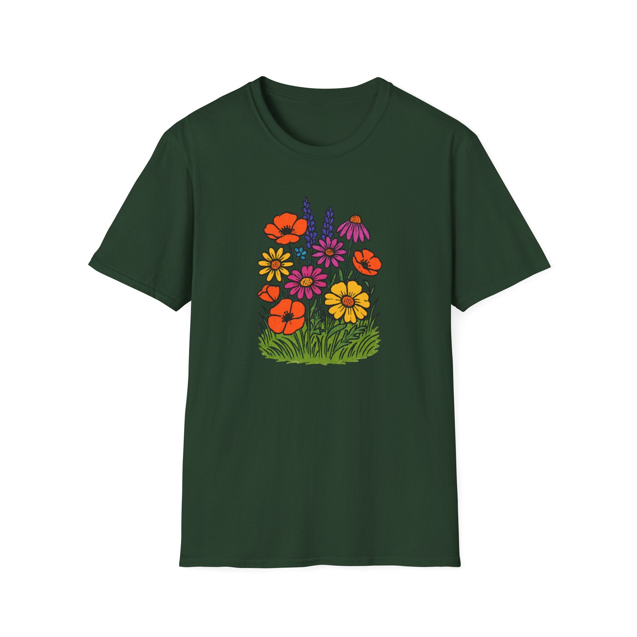 Colorful Flower Bouquet T-Shirt