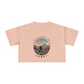 Nature Era Crop Tee | "I Am My Nature Era" Mountain & Sun Graphic