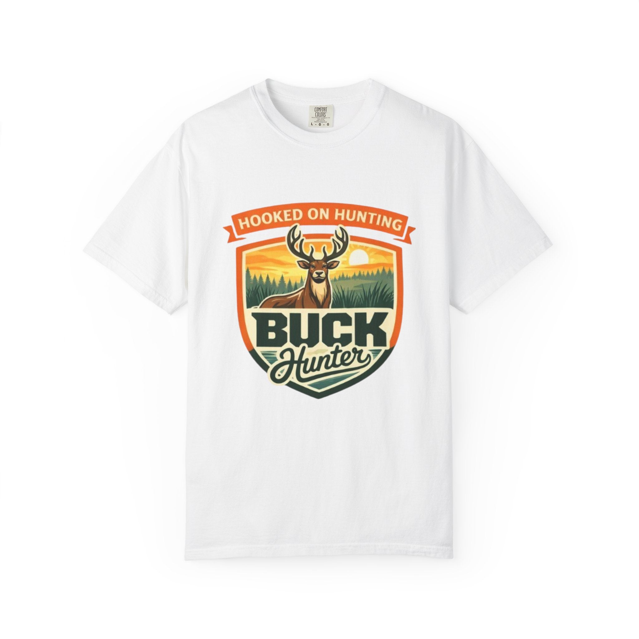 Buck Hunter T-Shirt | Hooked on Hunting Deer Hunting Graphic Tee