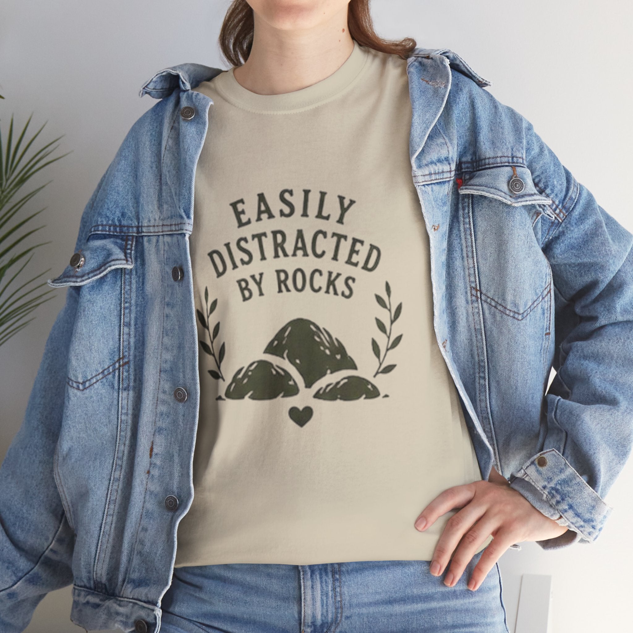 Easily Distracted By Rocks T-Shirt